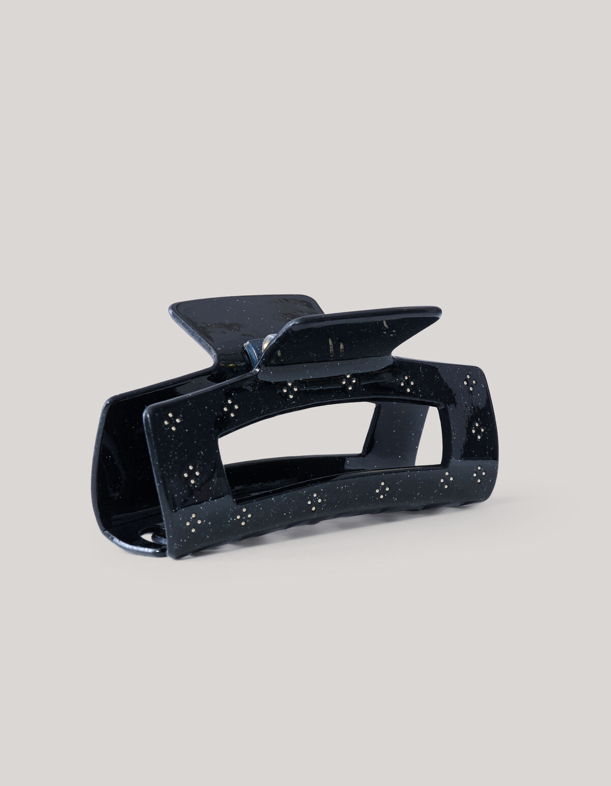 Strass Haarklem Zwart SHOEBY ACCESSOIRES