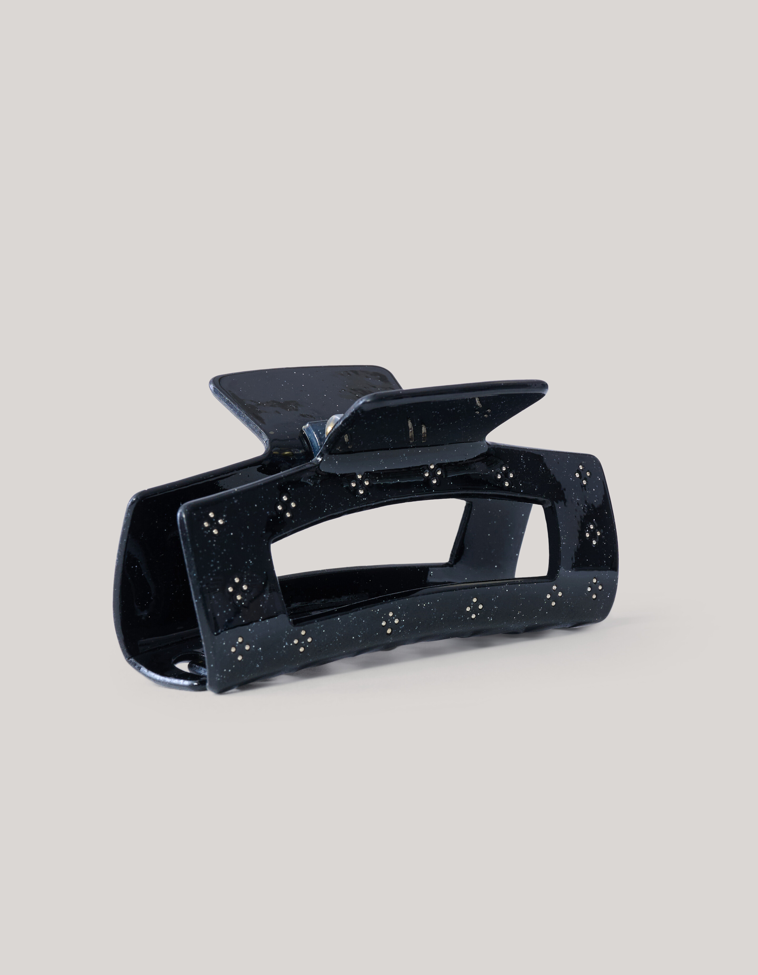 Strass Haarklem Zwart SHOEBY ACCESSOIRES