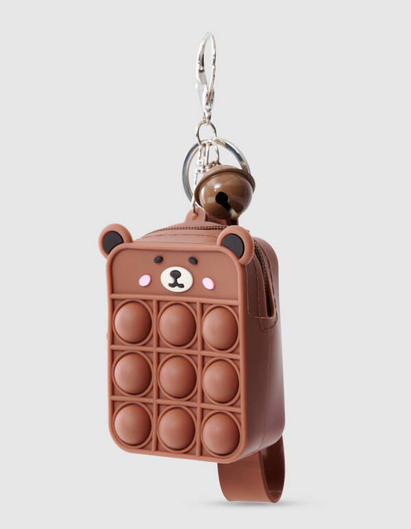 Beer Sleutelhanger Bruin SHOEBY ACCESSOIRES