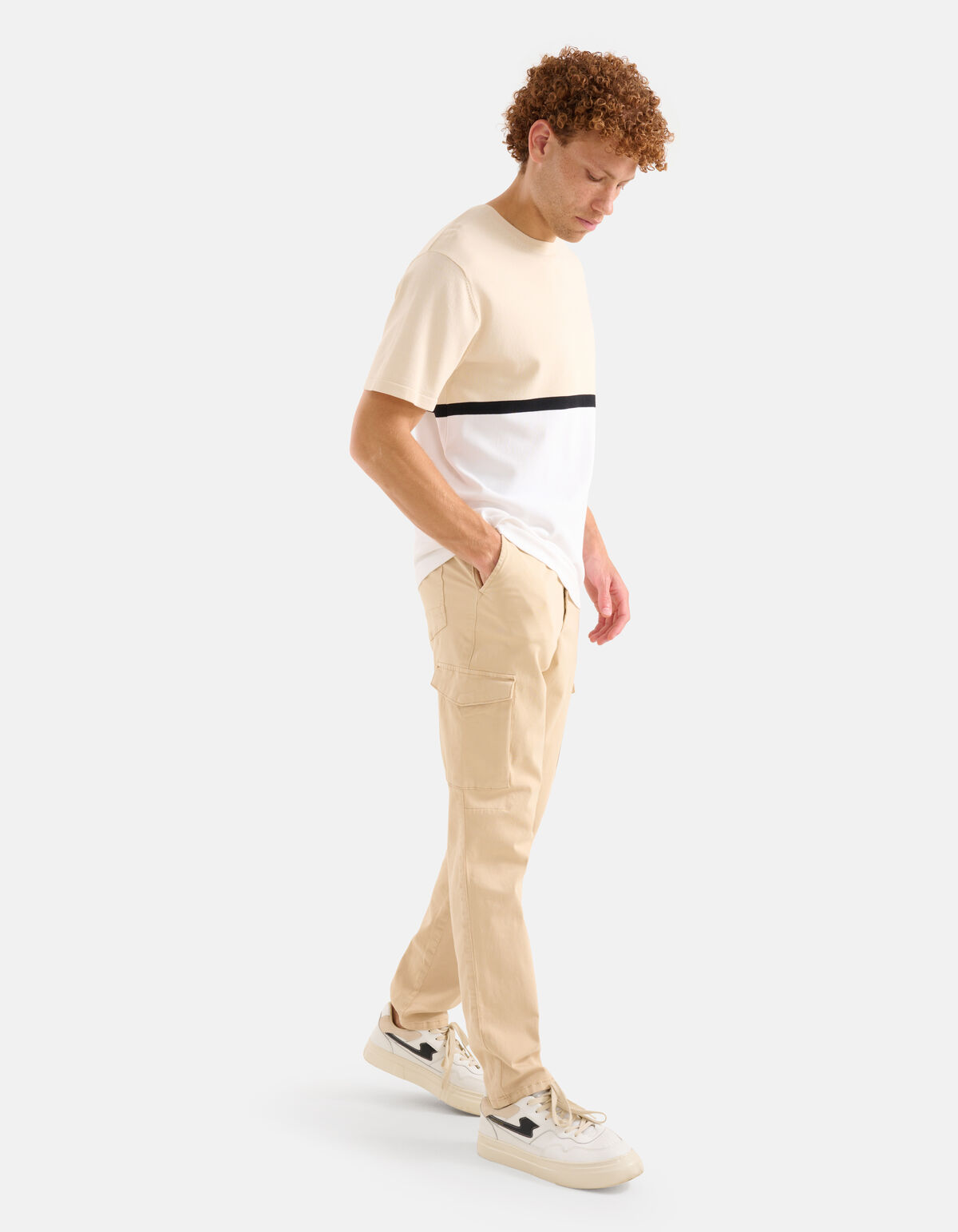 Cargo Broek Beige SHOEBY MEN