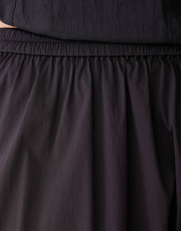 Poplin Maxi Rok Zwart SHOEBY WOMEN