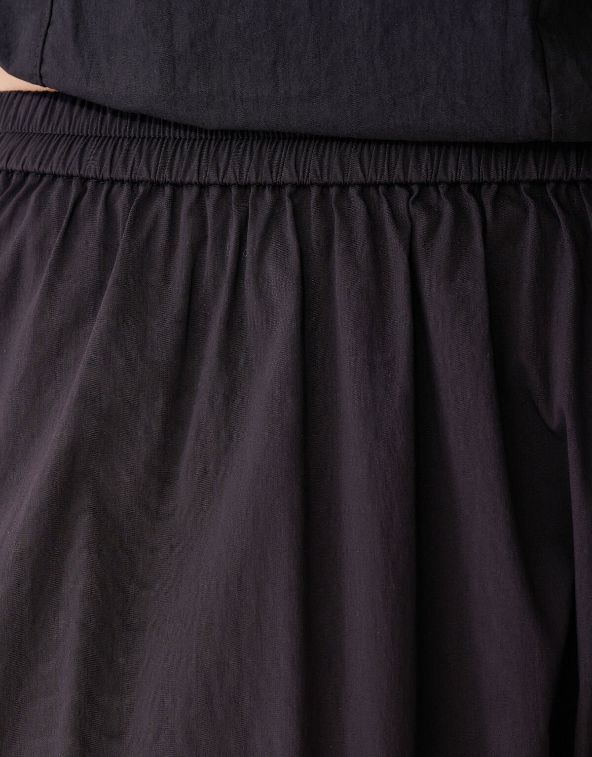 Poplin Maxi Rok Zwart SHOEBY WOMEN