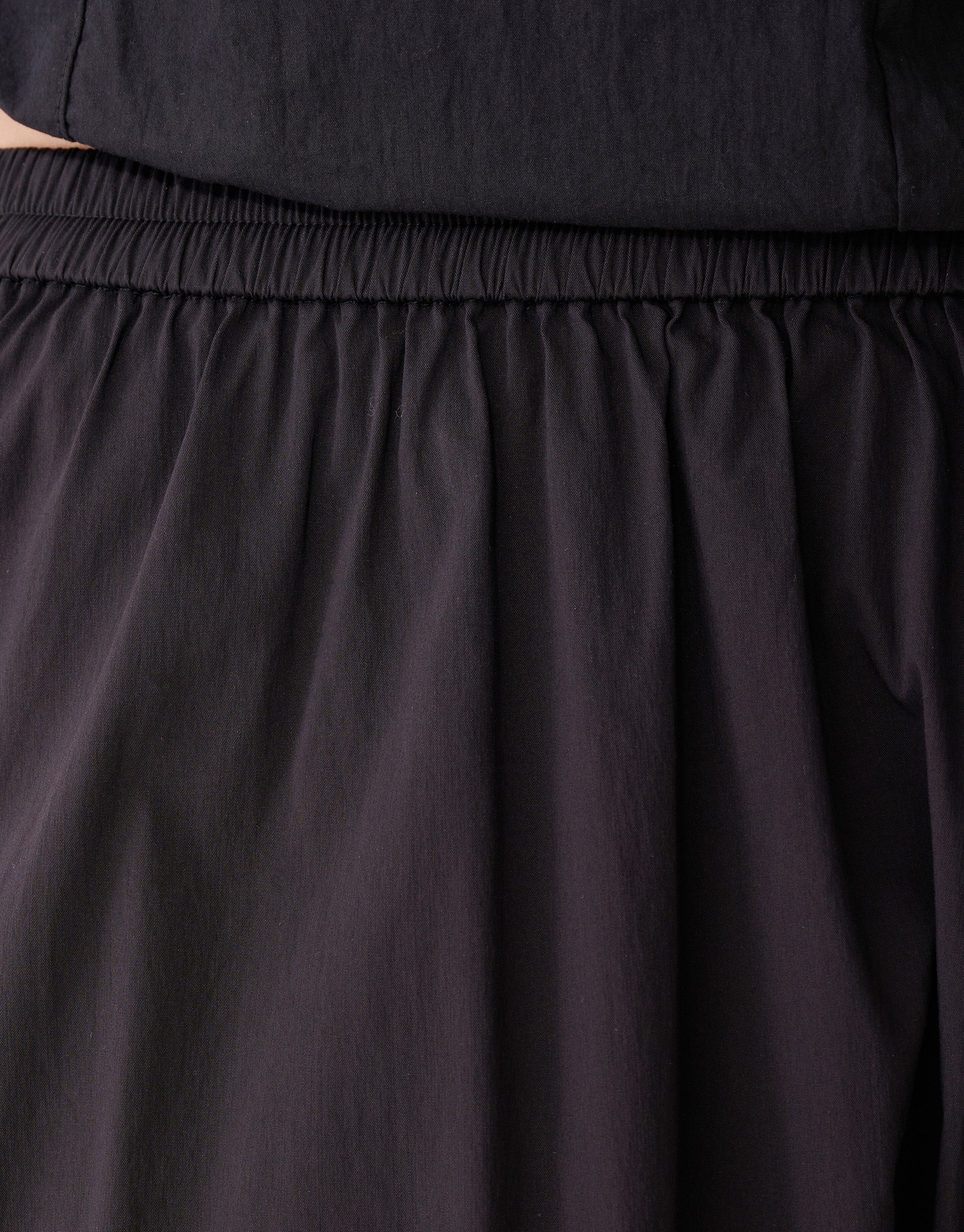 Poplin Maxi Rok Zwart SHOEBY WOMEN