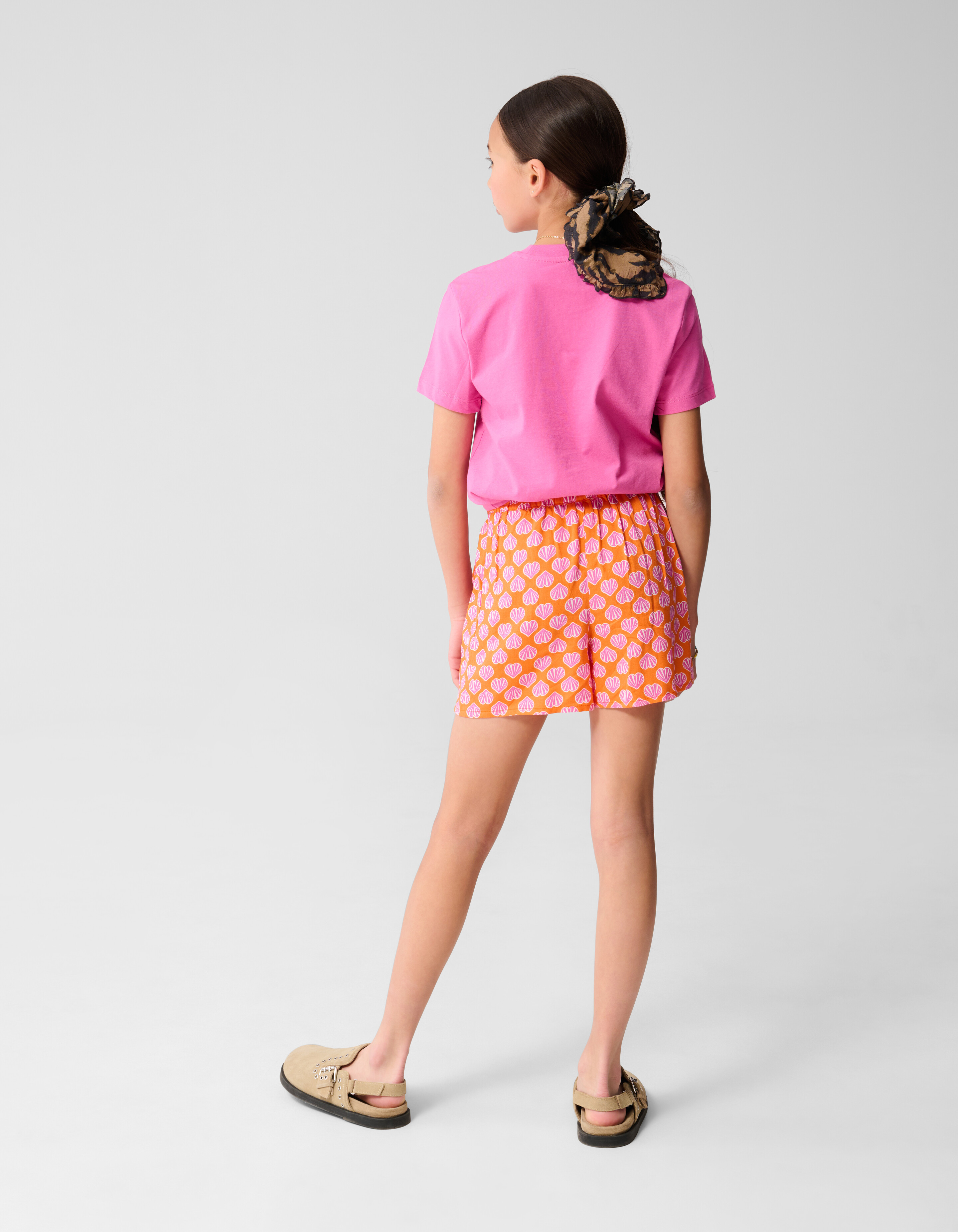 Smile Artwork T-shirt Roze SHOEBY GIRLS