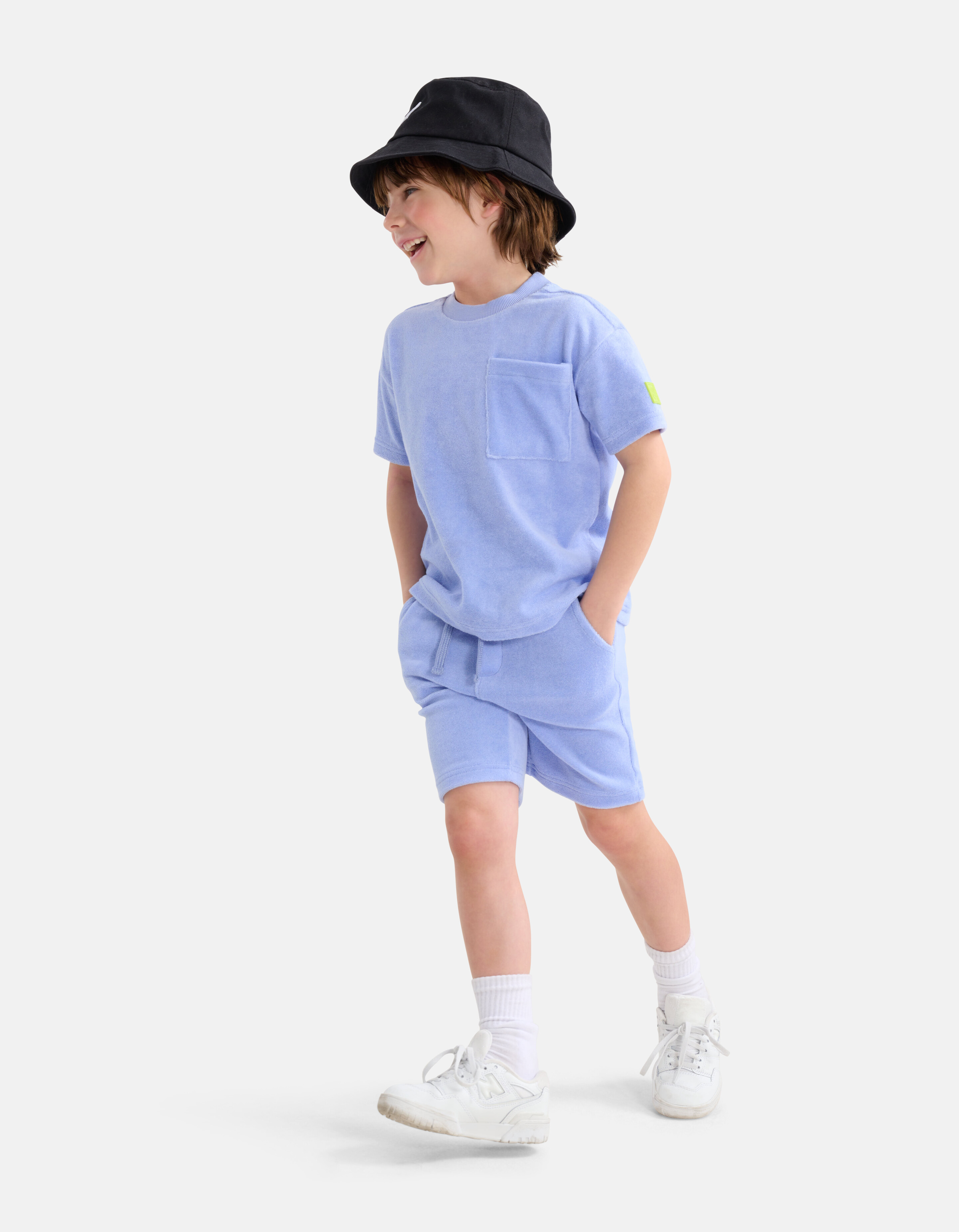 Towelling Short Lichtpaars SHOEBY BOYS