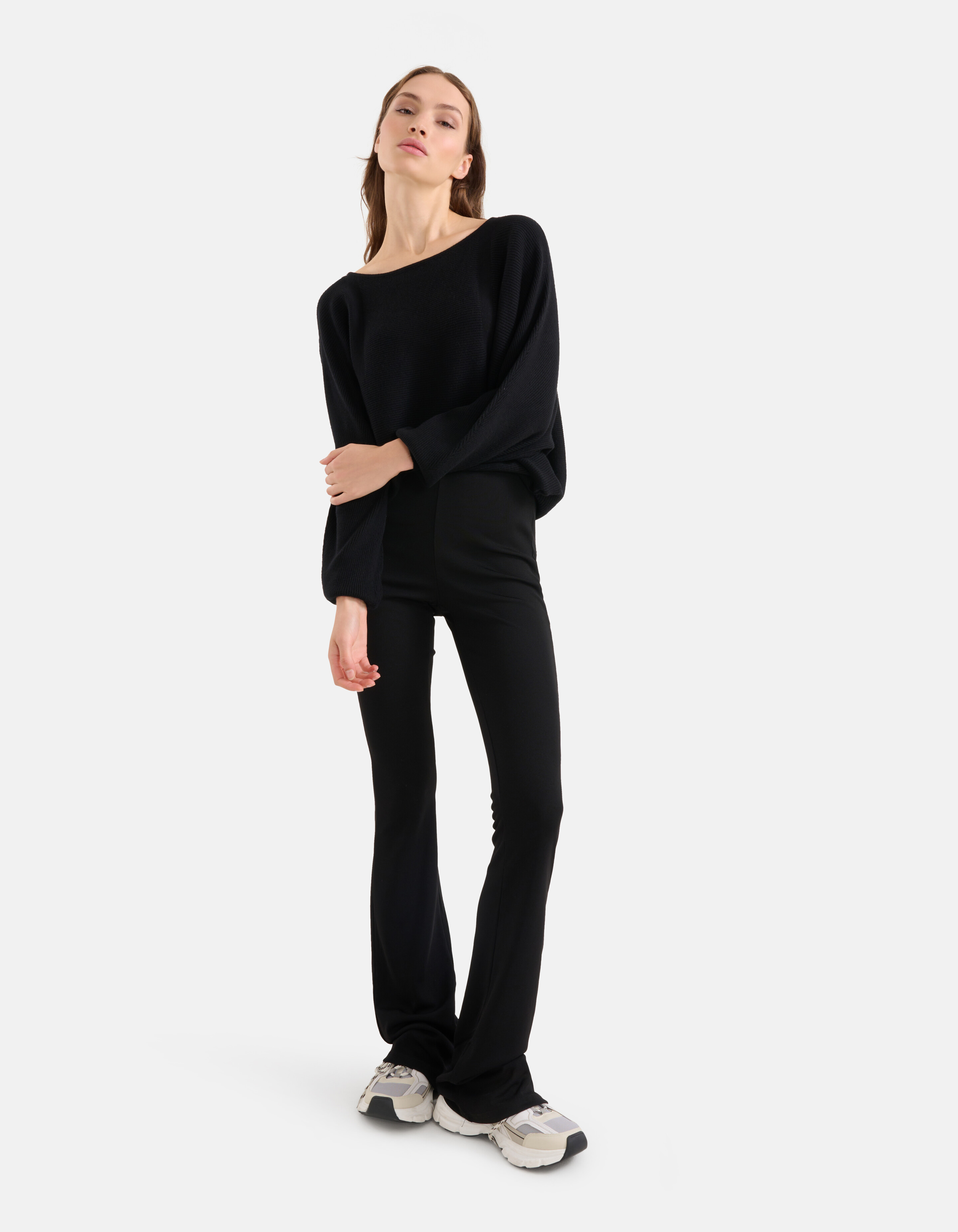 Flared Fit Legging Zwart SHOEBY WOMEN