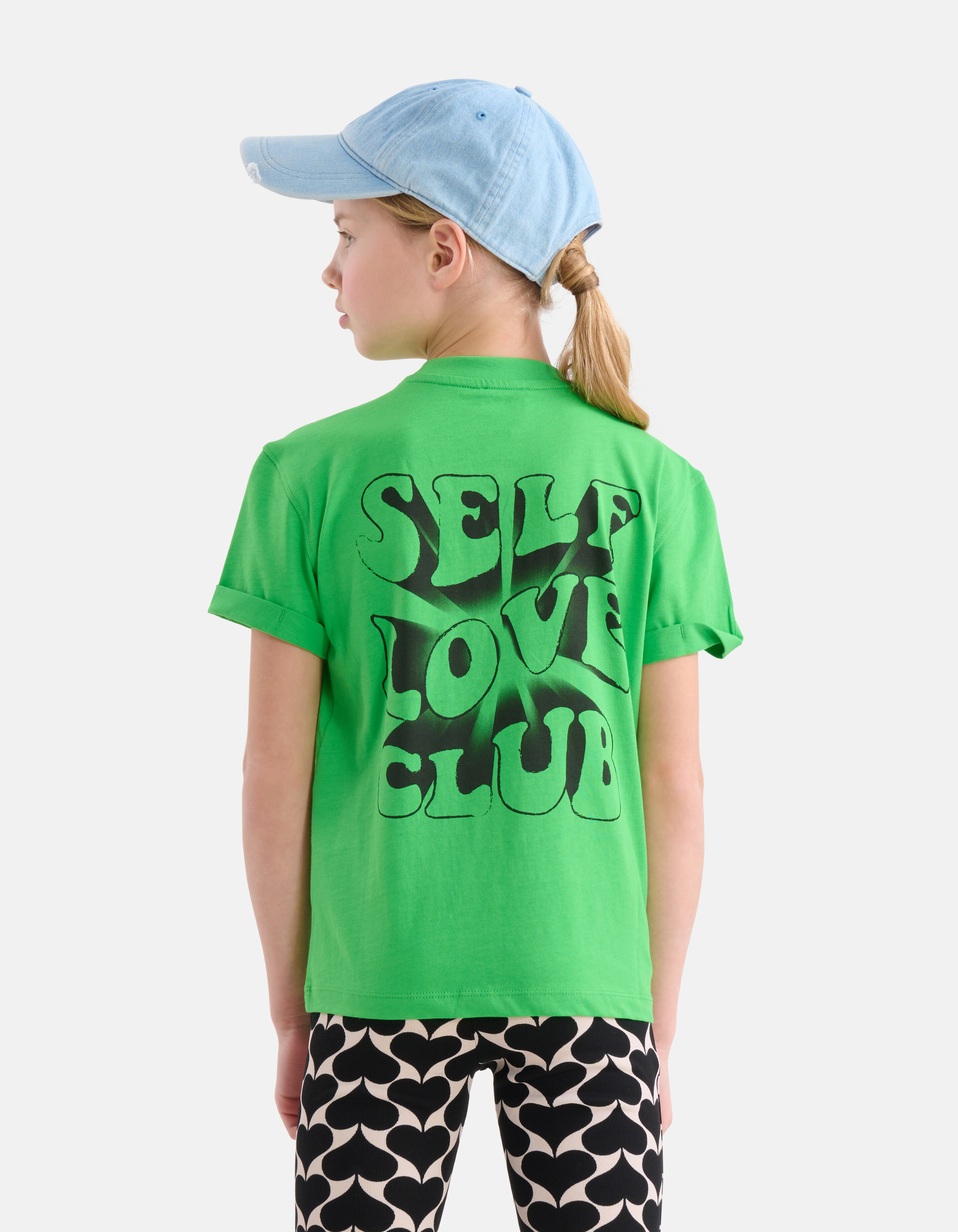Artwork T-shirt Groen SHOEBY GIRLS