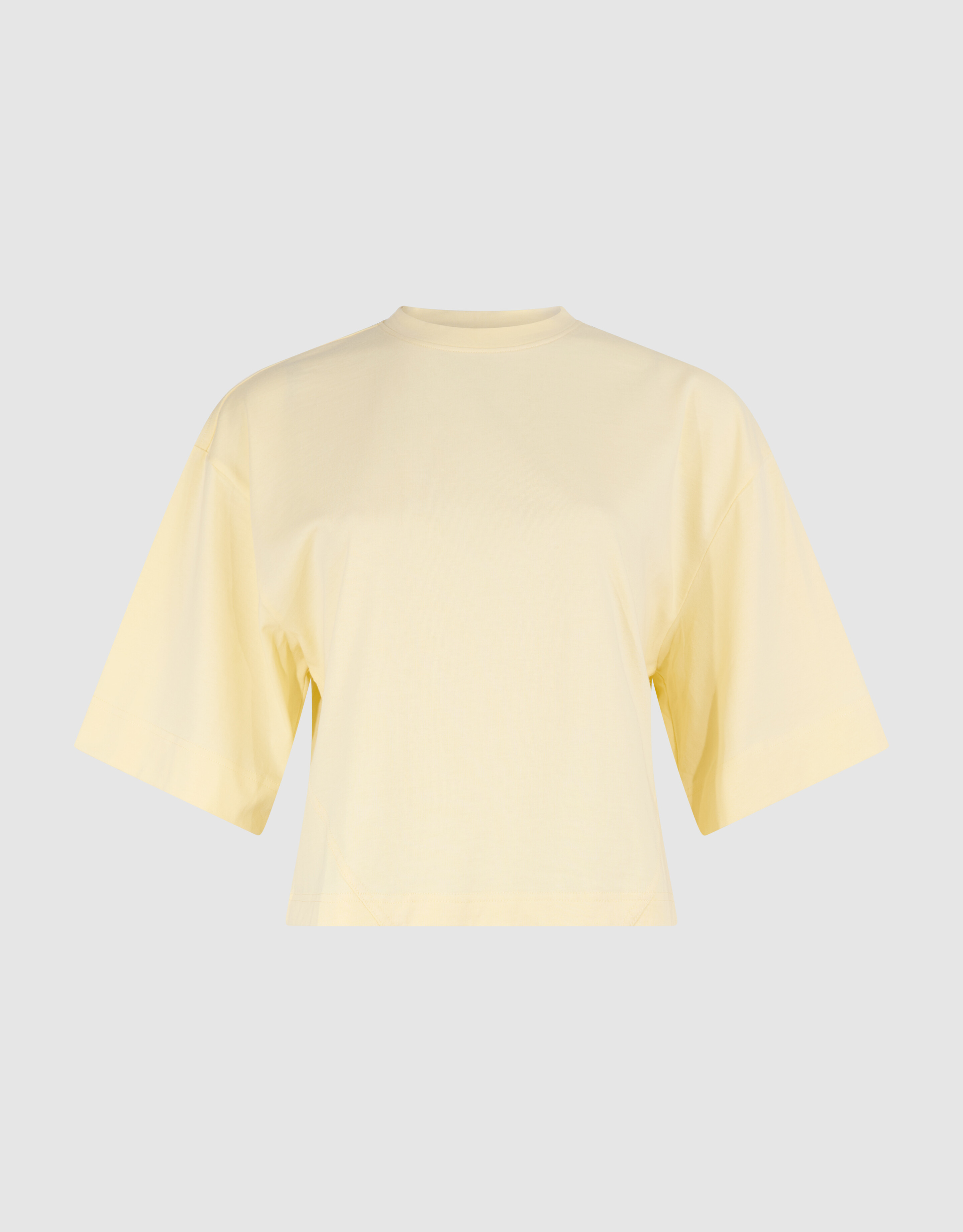 Getailleerd T-shirt Lichtgeel SHOEBY WOMEN