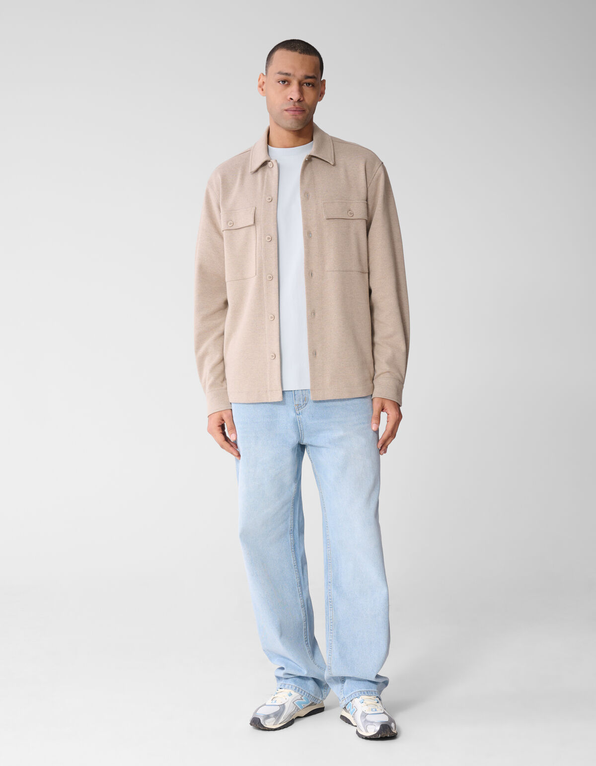 Baggy Fit Jeans Bleached L32 SHOEBY MEN