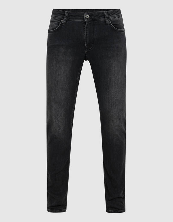 Slim Fit Jeans Washed Black L32 SHOEBY MEN