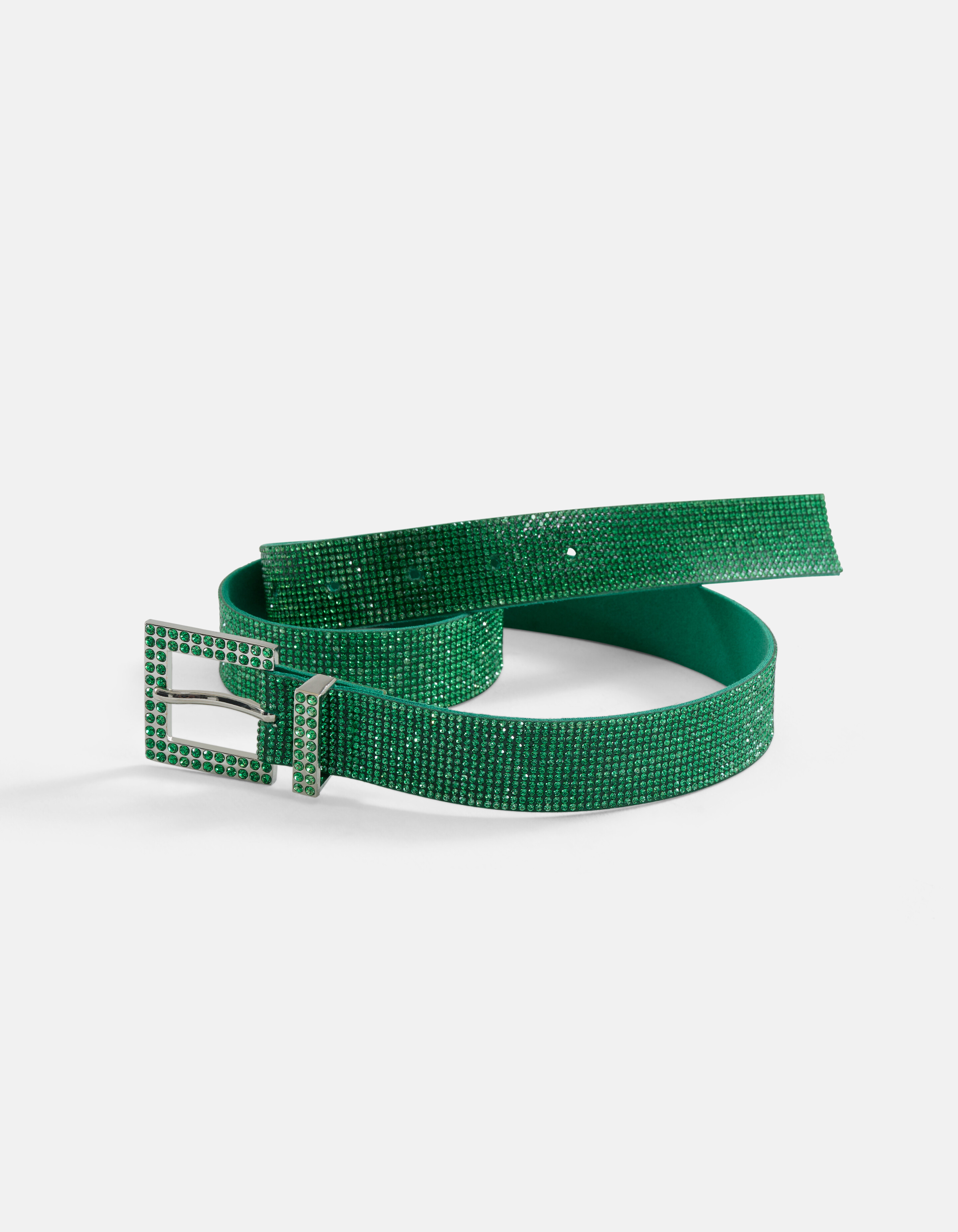 Strass Riem Groen SHOEBY ACCESSOIRES