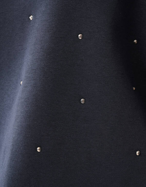 Strass Sweater Donkergrijs SHOEBY WOMEN