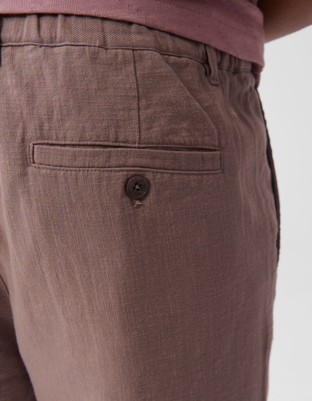 Structuur Broek Lichtbruin SHOEBY MEN