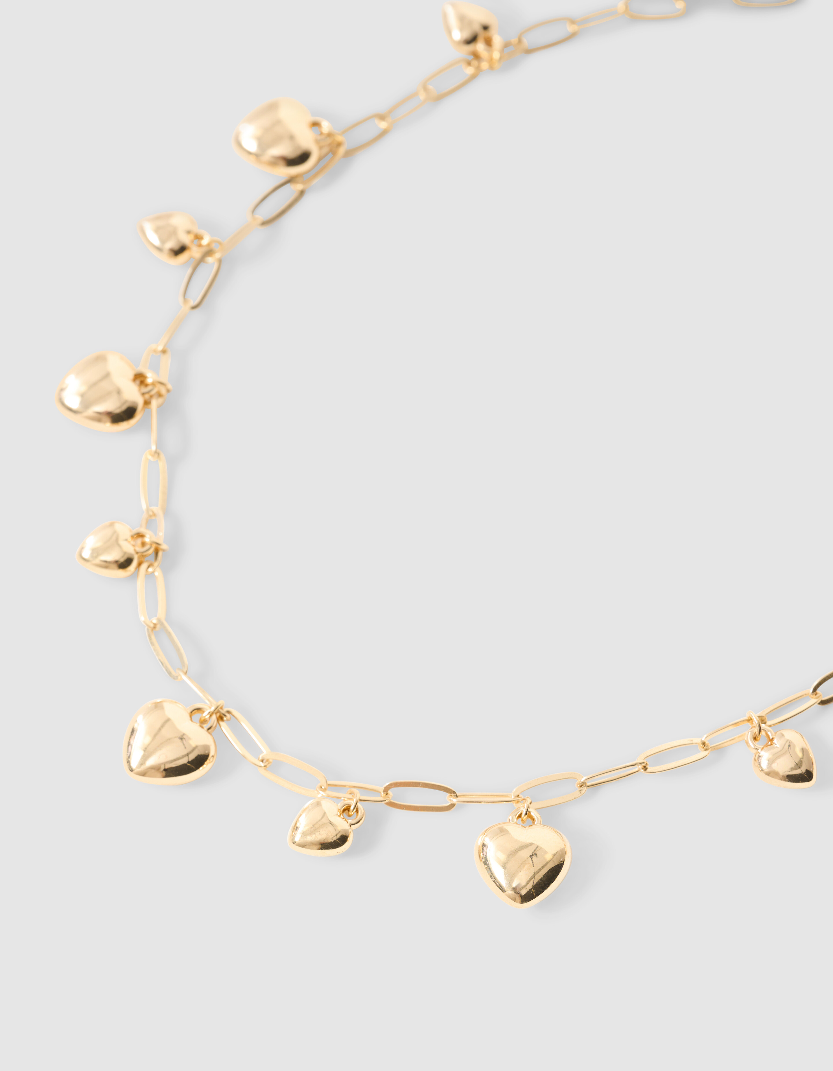 Heart Ketting Goud SHOEBY ACCESSOIRES