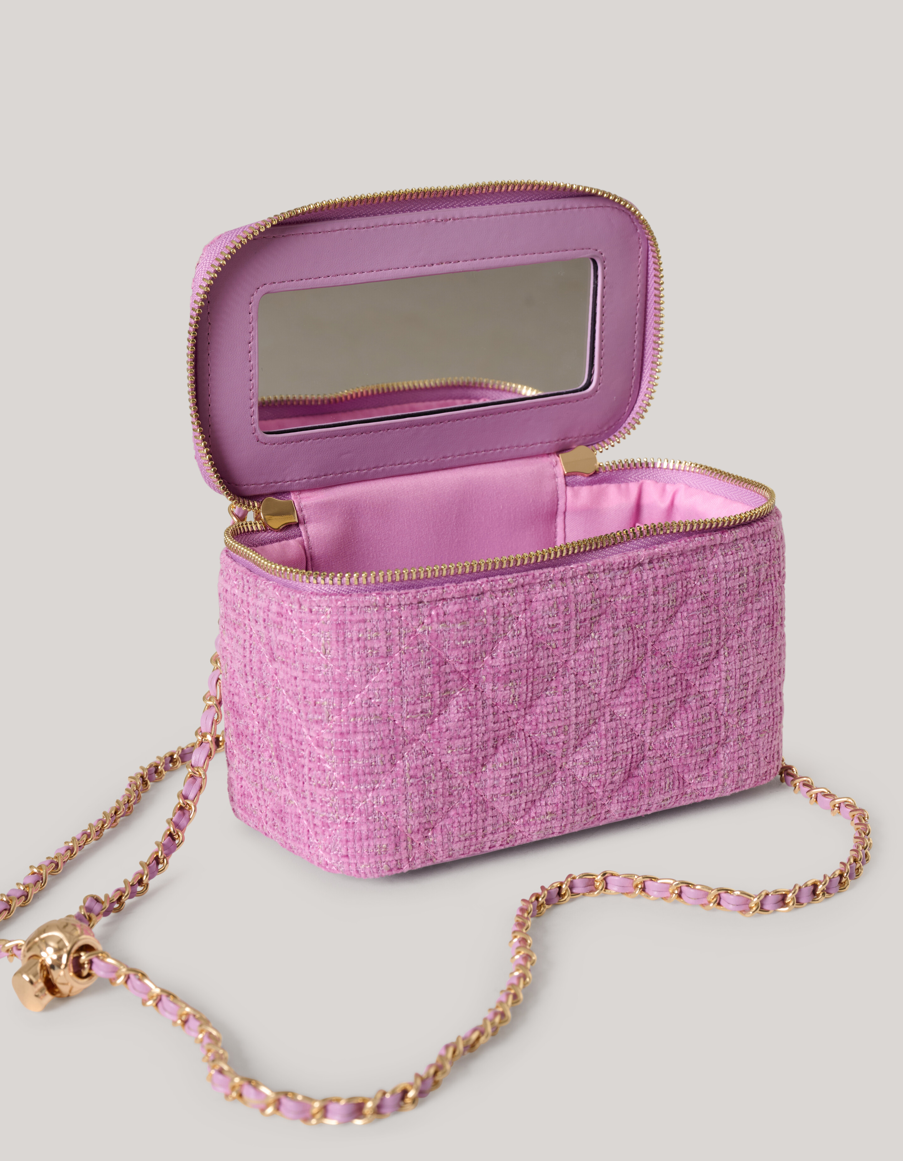 Quilted Tas Paars SHOEBY ACCESSOIRES