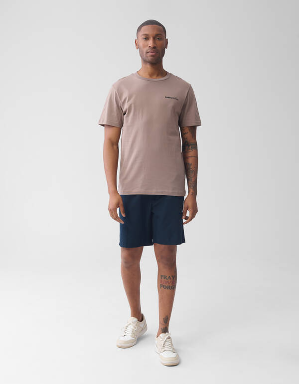 Embrace Artwork T-shirt Lichtbruin SHOEBY MEN