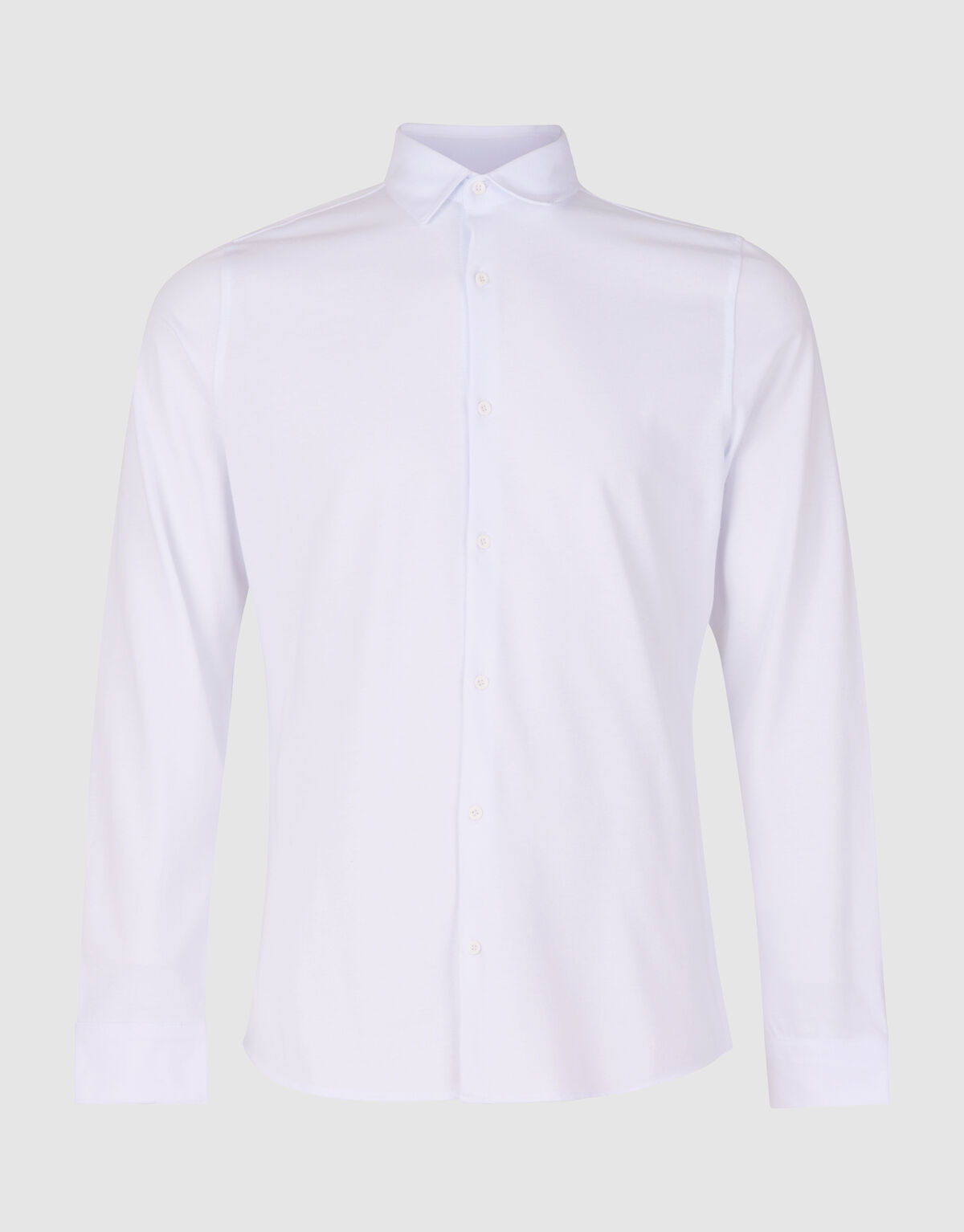 Jersey Overhemd Wit SHOEBY MEN