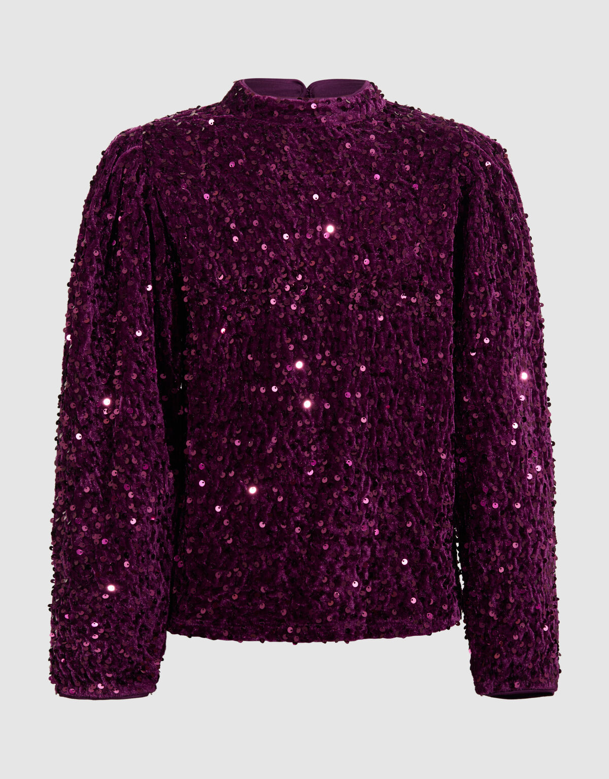 Sequin Top Donkerroze SHOEBY GIRLS