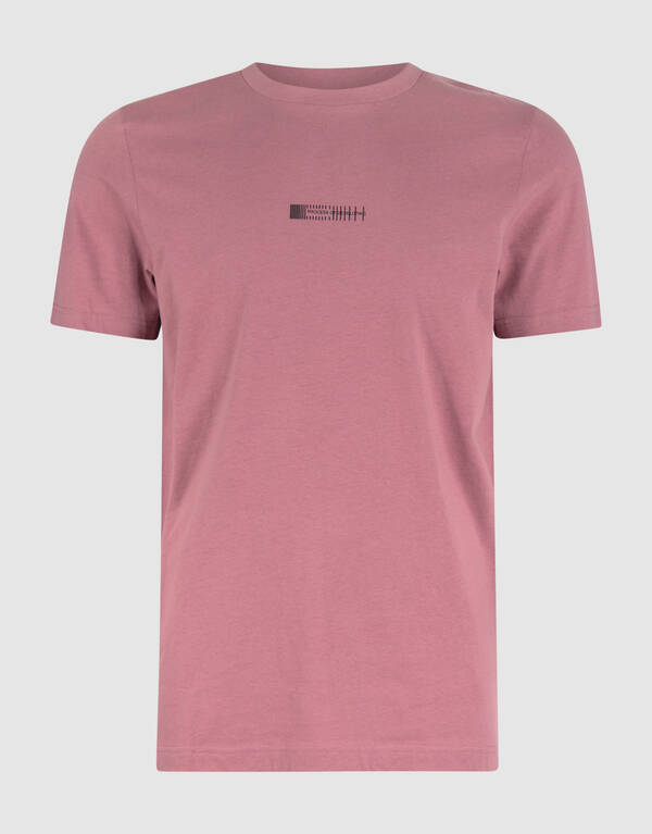 Process T-shirt Roze SHOEBY MEN
