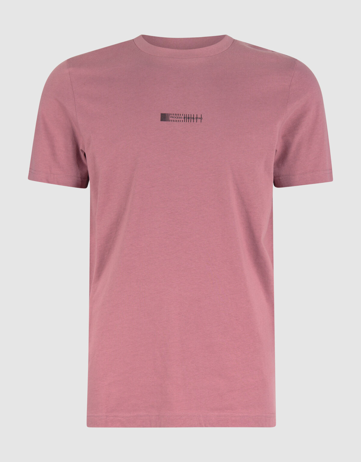Process T-shirt Roze SHOEBY MEN