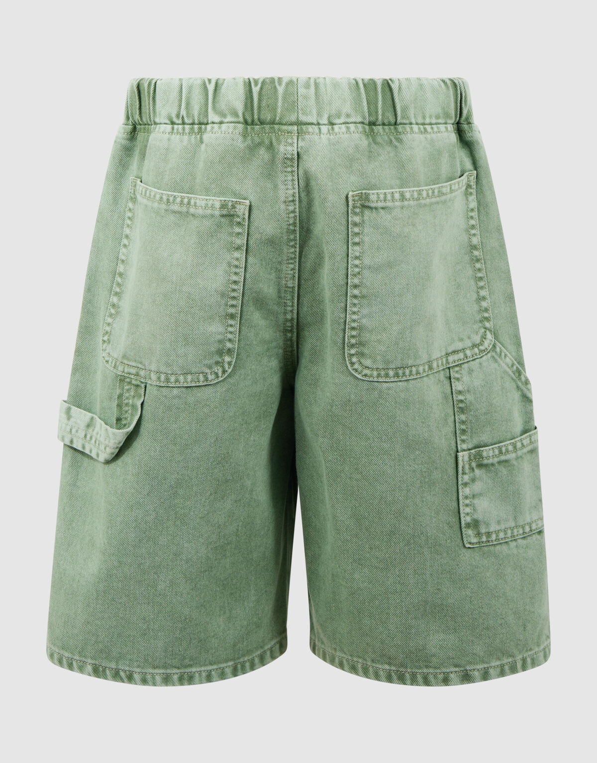 Washed Carpenter Short Lichtgroen SHOEBY BOYS