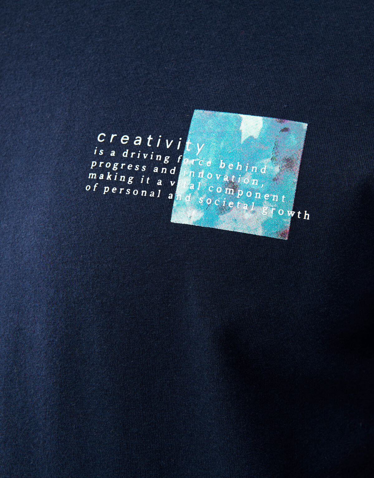 Artwork T-shirt Donkerblauw SHOEBY MEN