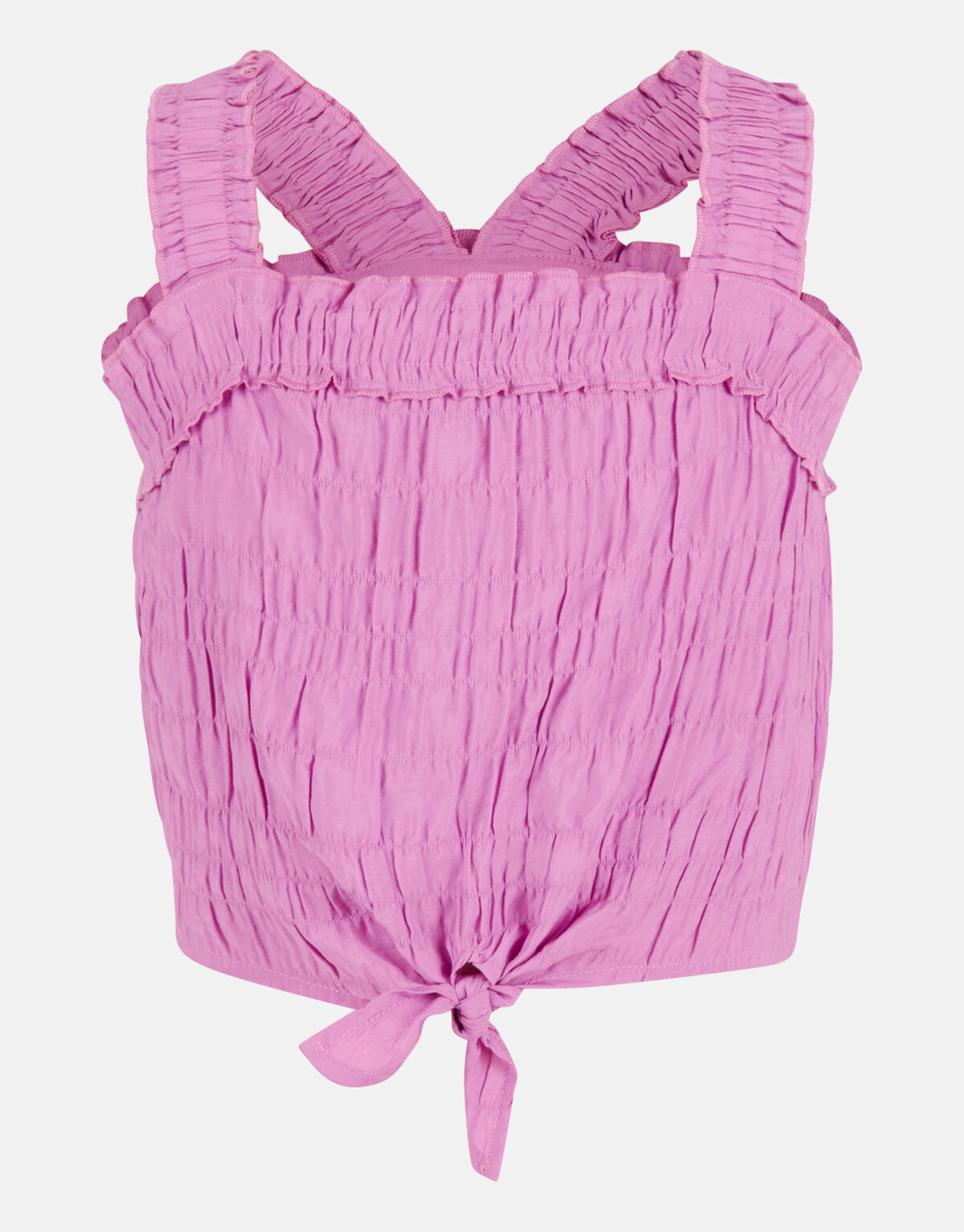 Seersucker Top Paars SHOEBY GIRLS