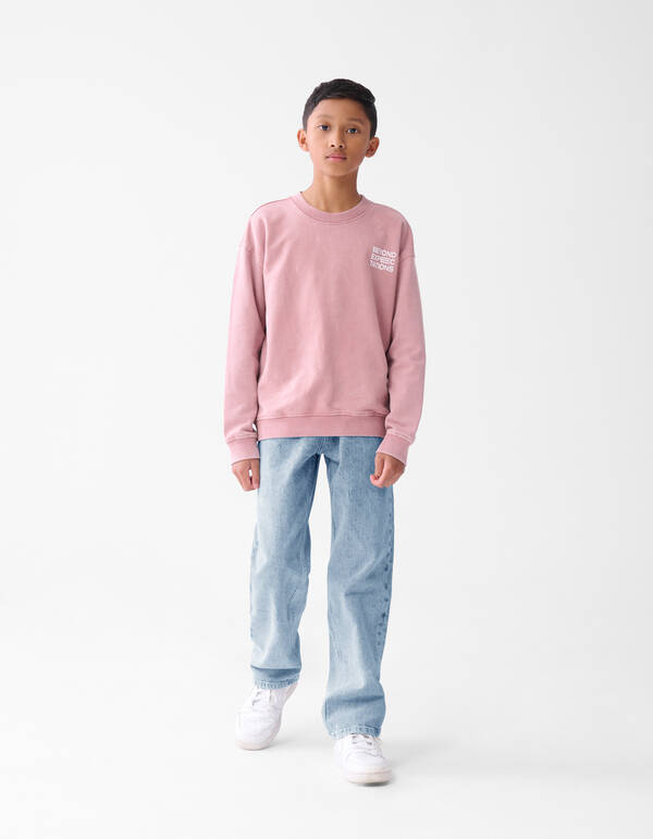 Baggy Fit Jeans Bleached SHOEBY BOYS