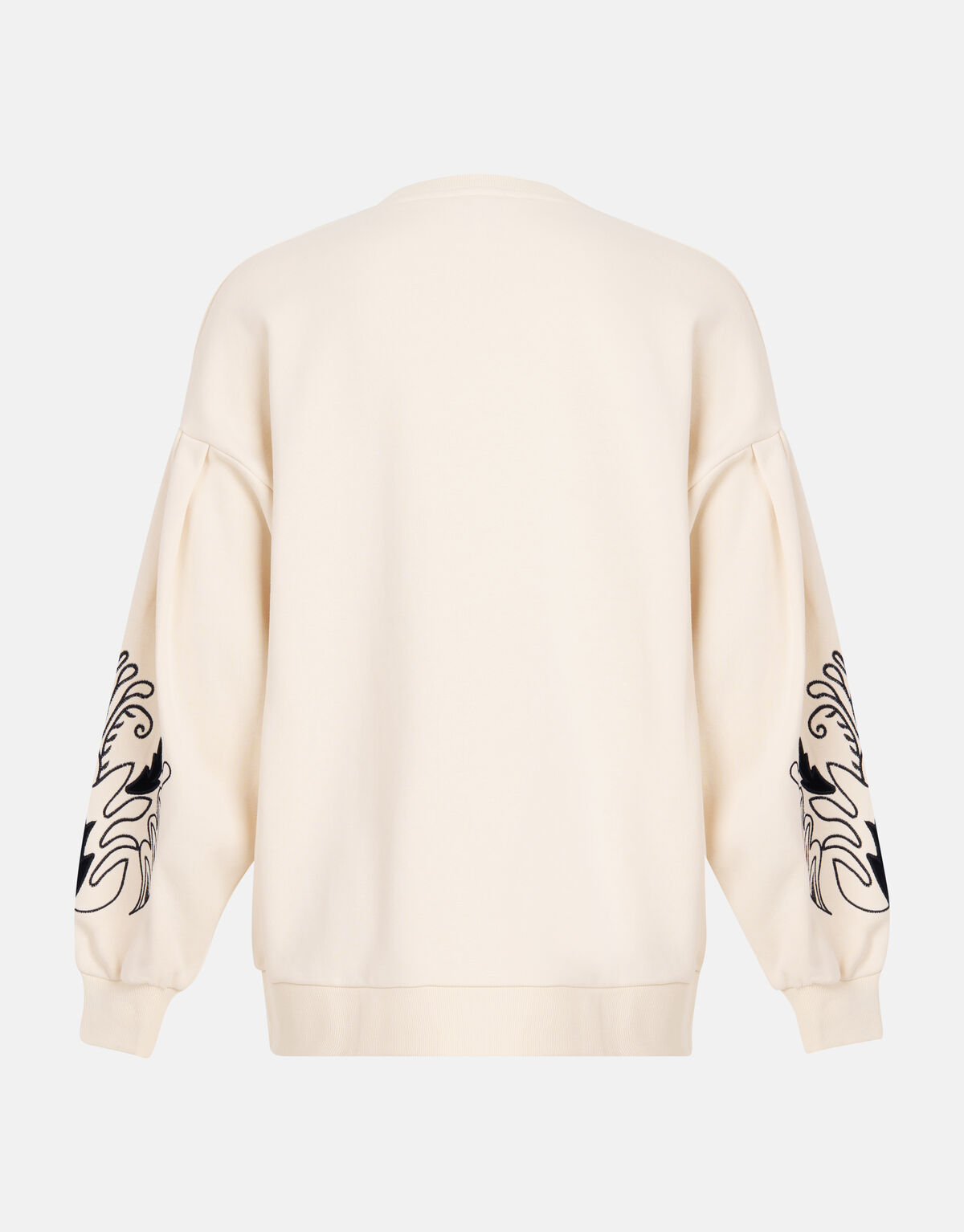 Embroidery Sweater Gebroken Wit SHOEBY WOMEN