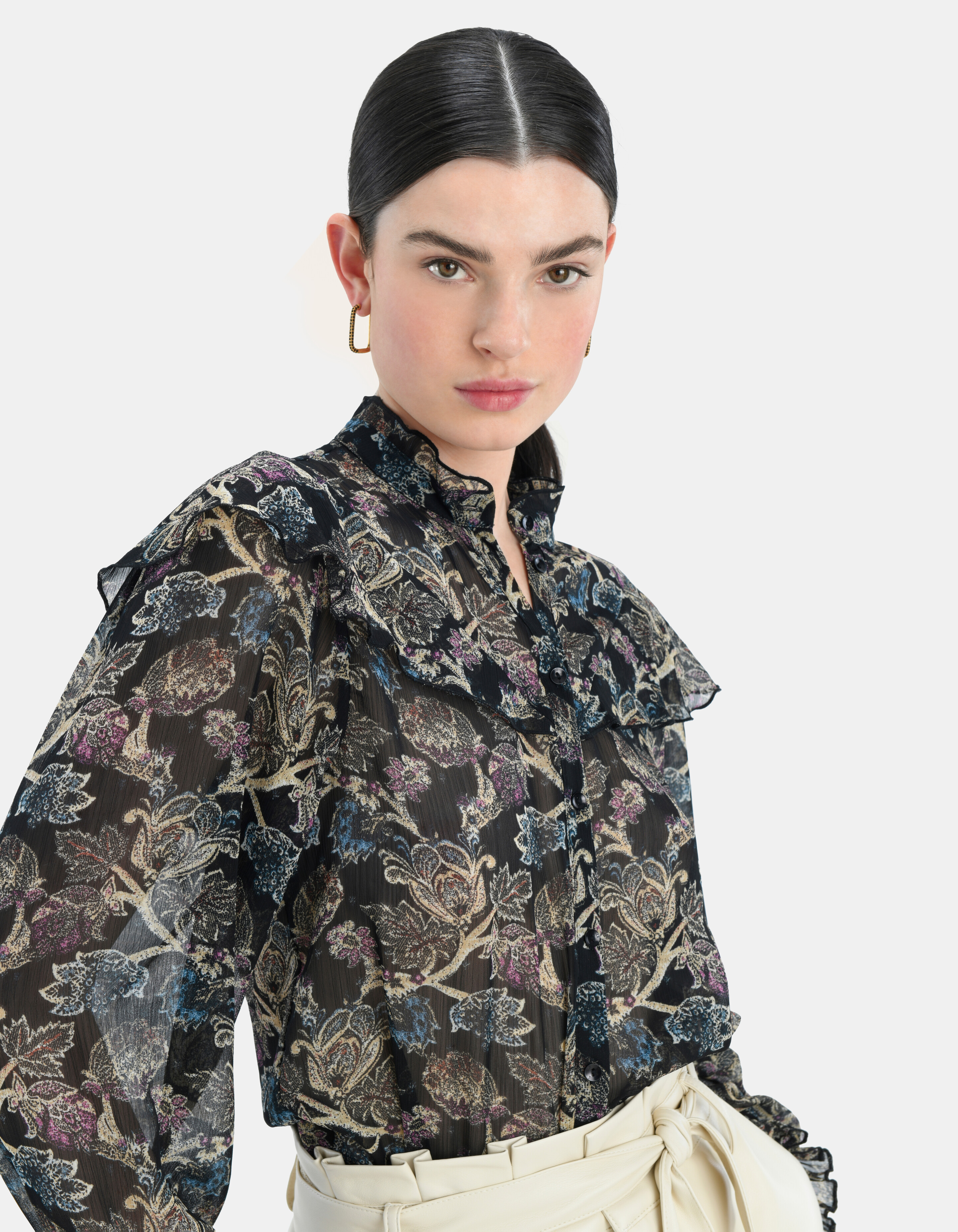 Dolly Print Blouse EKSEPT