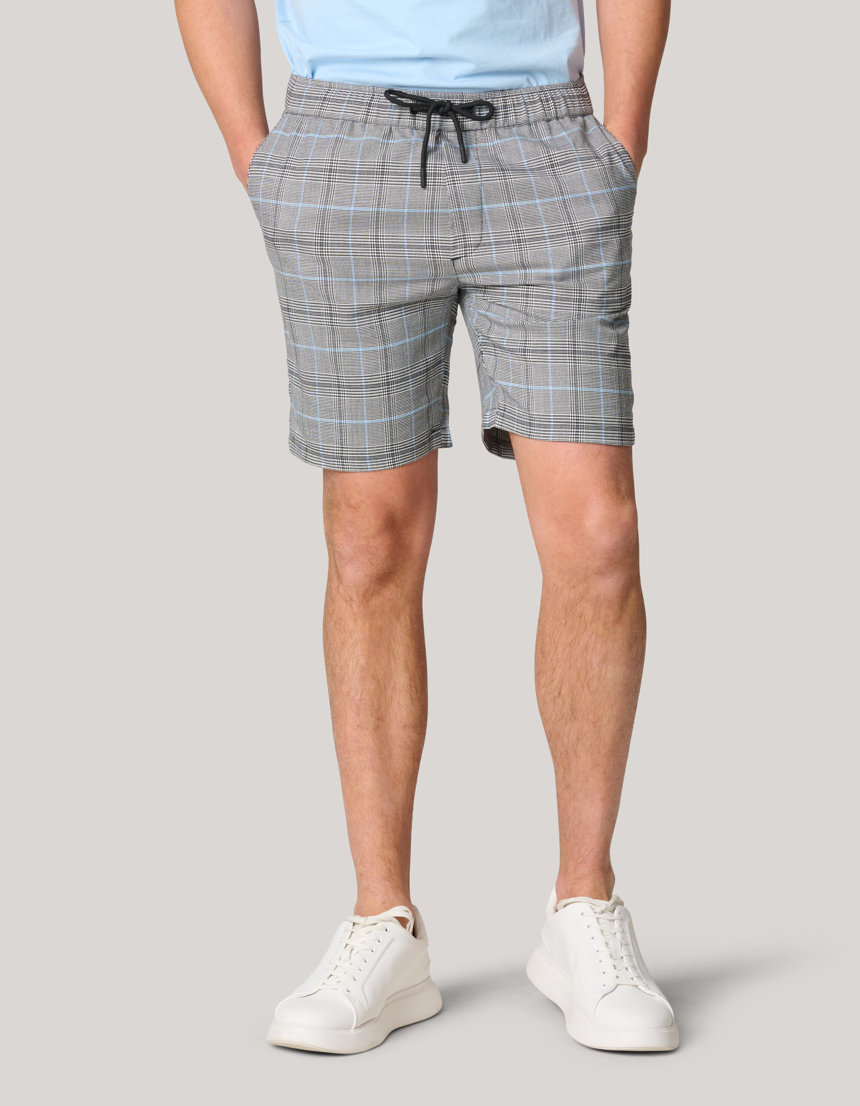 Check Short Grijs SHOEBY MEN