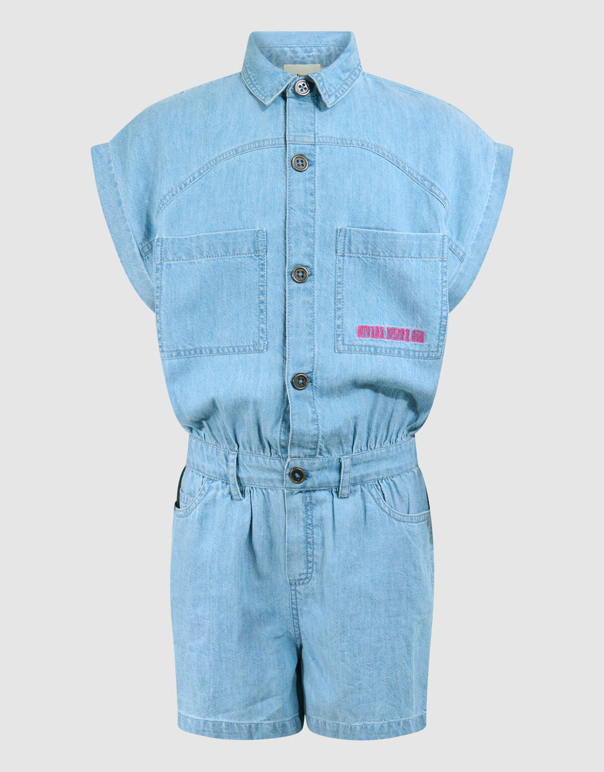 Denim Jumpsuit Blauw SHOEBY GIRLS