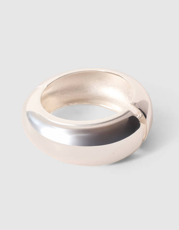 Statement Bangle Zilver SHOEBY ACCESSOIRES