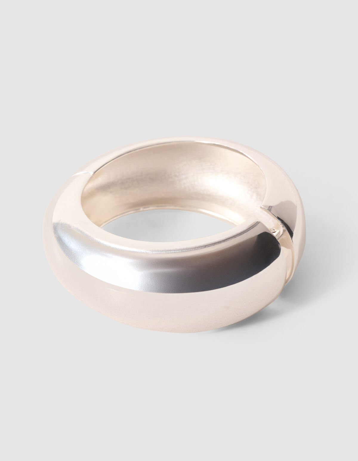 Statement Bangle Zilver SHOEBY ACCESSOIRES