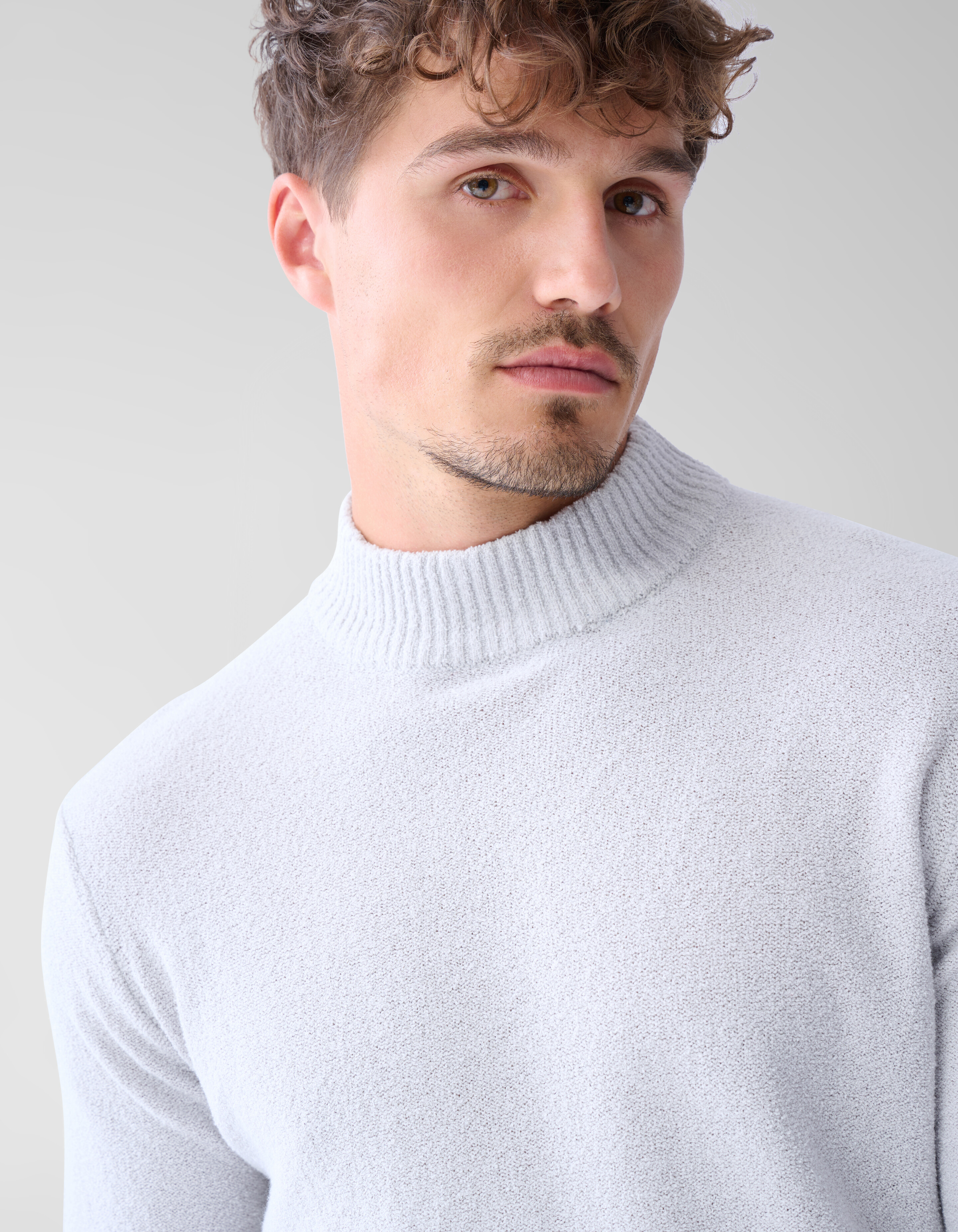 Boucle Trui Grijs SHOEBY MEN