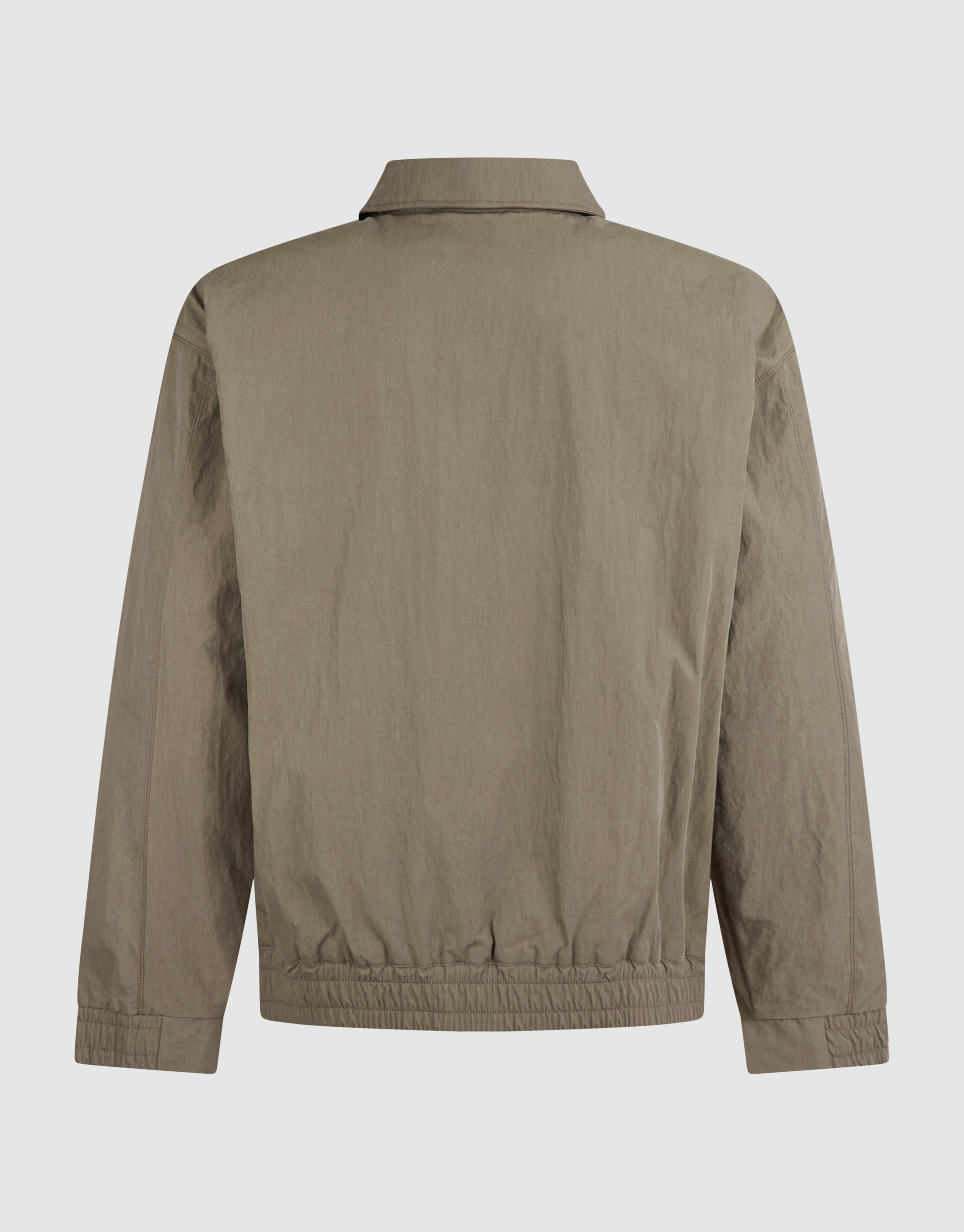 Crinkle Bomber Jack Lichtgroen SHOEBY MEN