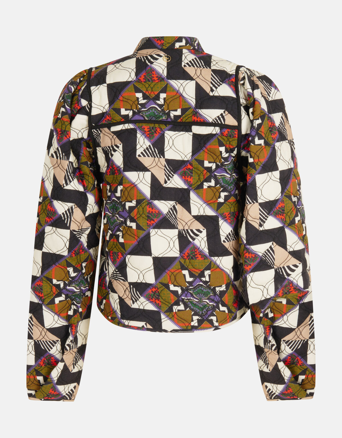 Quilted Embroidery Jack Gebroken Wit By Lonneke SHOEBY WOMEN