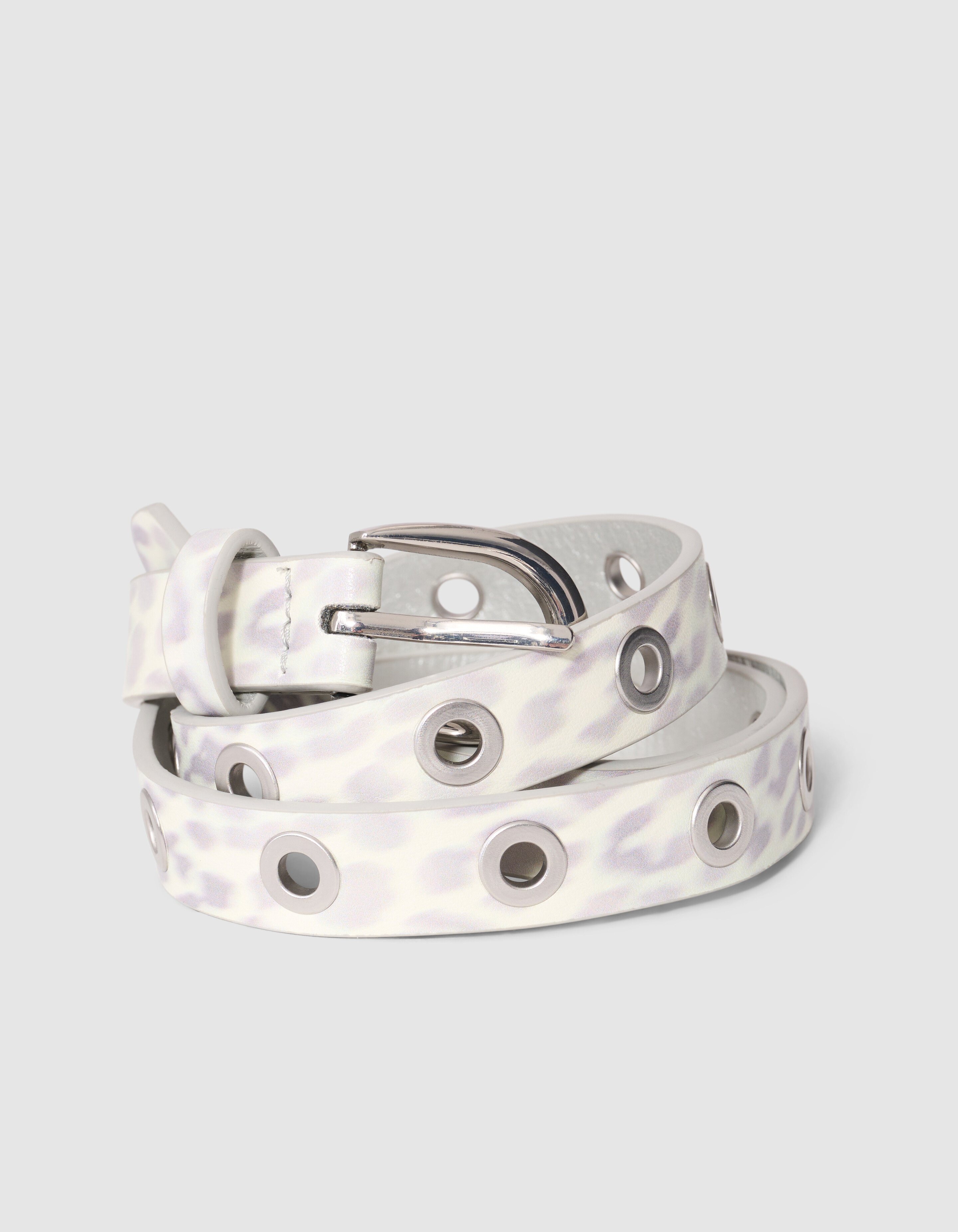 Leopard Riem Lichtbruin SHOEBY ACCESSOIRES