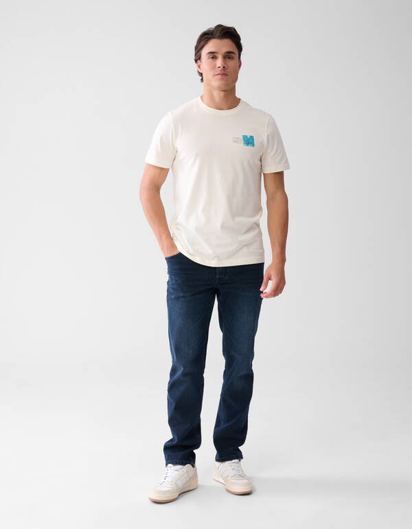 Straight Fit Jeans Blue/Black L32 SHOEBY MEN