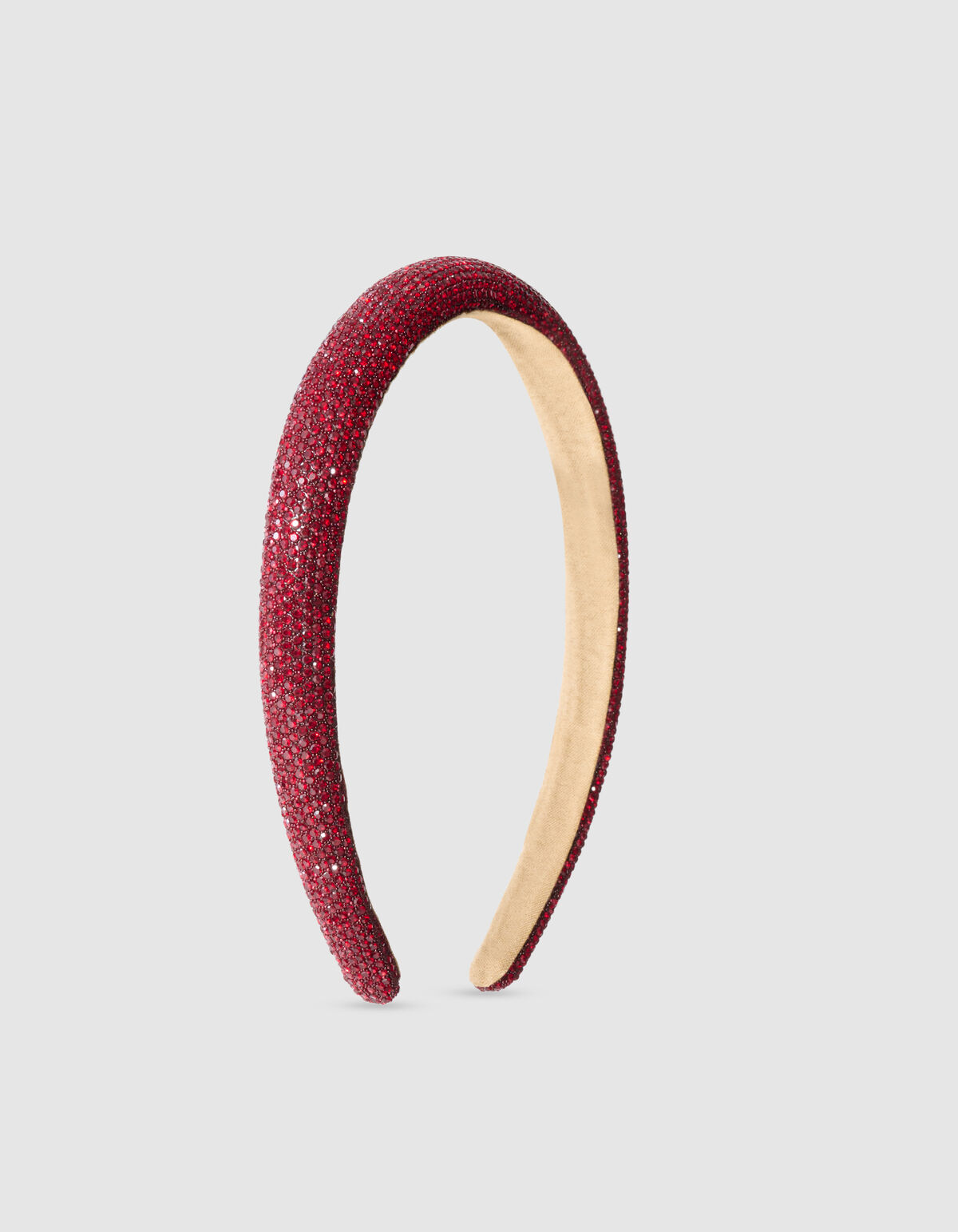 Strass Haarband Rood SHOEBY ACCESSOIRES