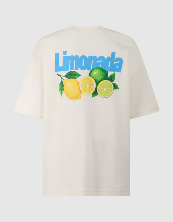 Limonada Artwork T-shirt Wit SHOEBY BOYS