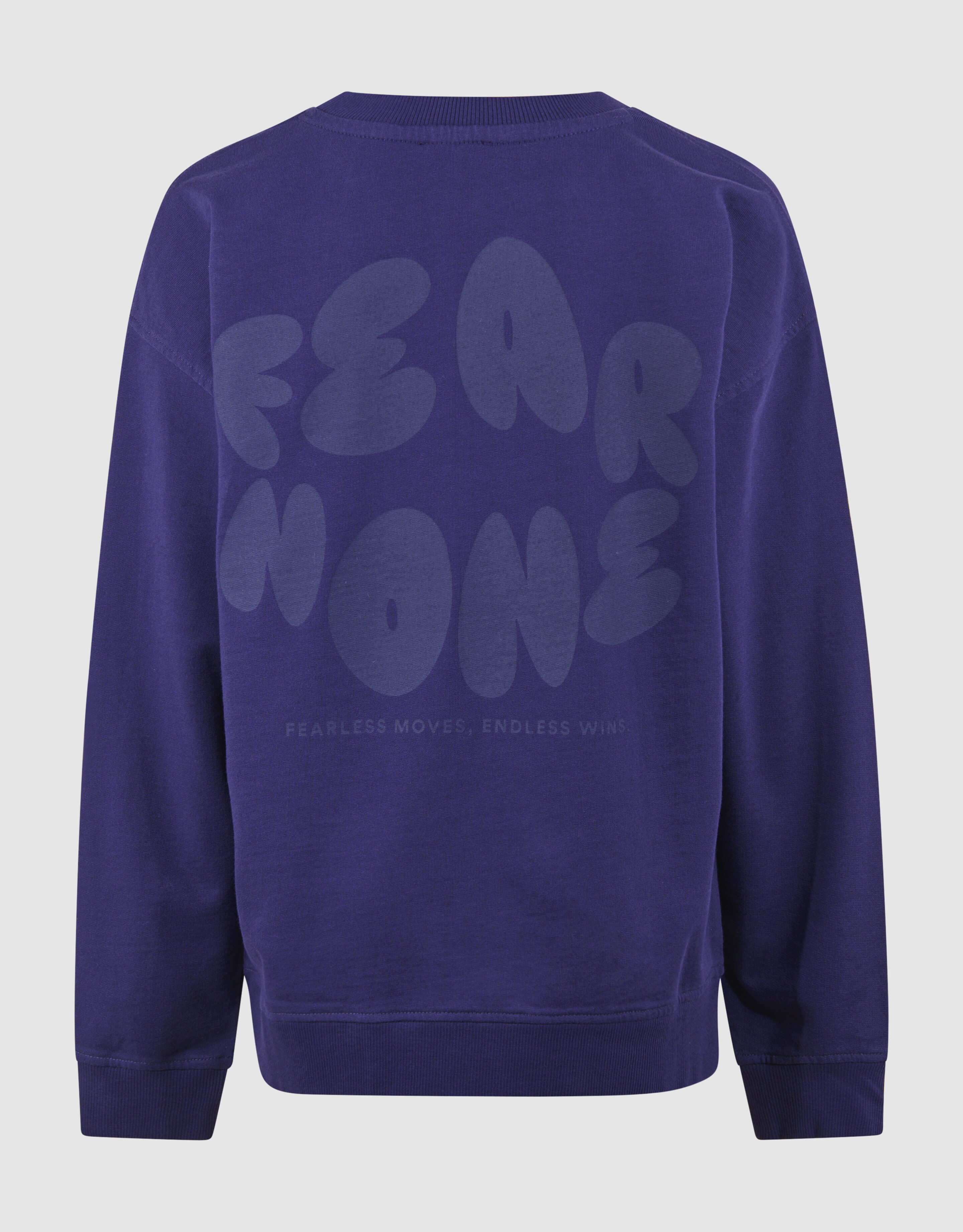 Fear None Artwork Sweater Paars SHOEBY BOYS
