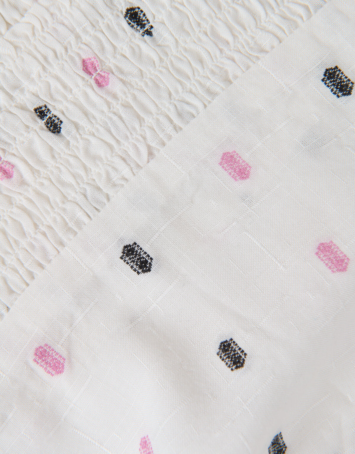 Witte Dot Blouse JILL&MITCH