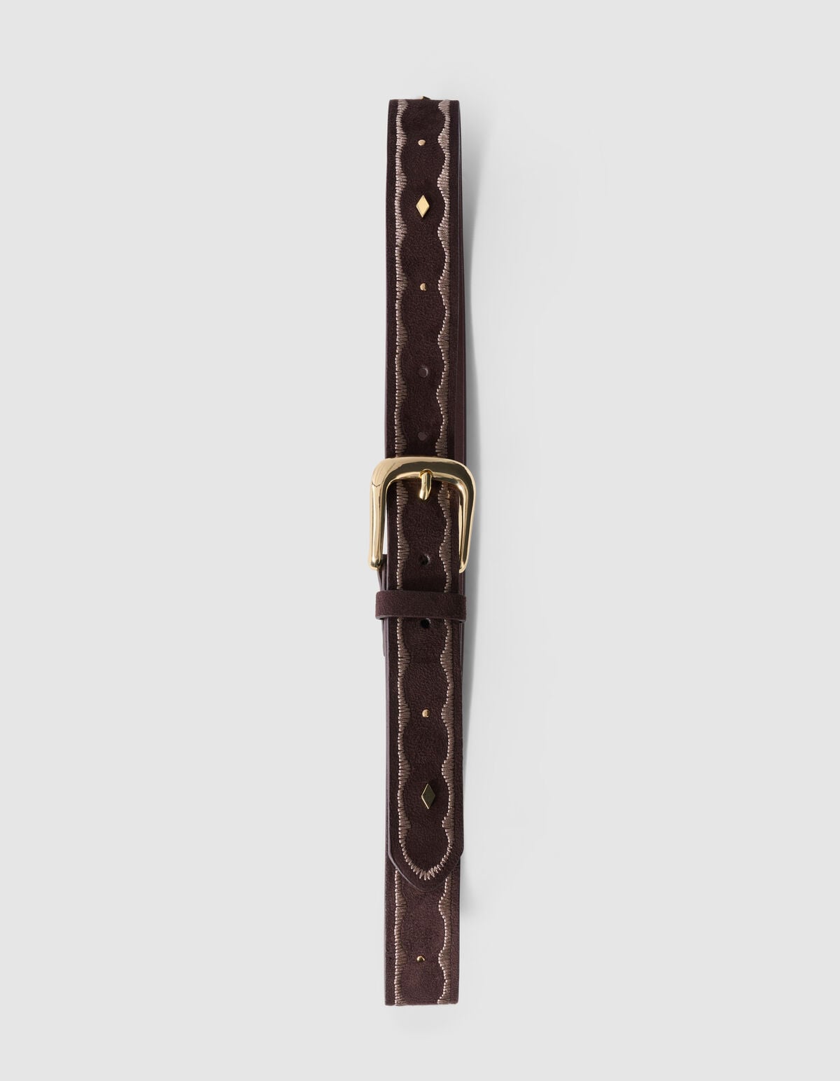 Triangle Western Riem Bruin SHOEBY ACCESSOIRES