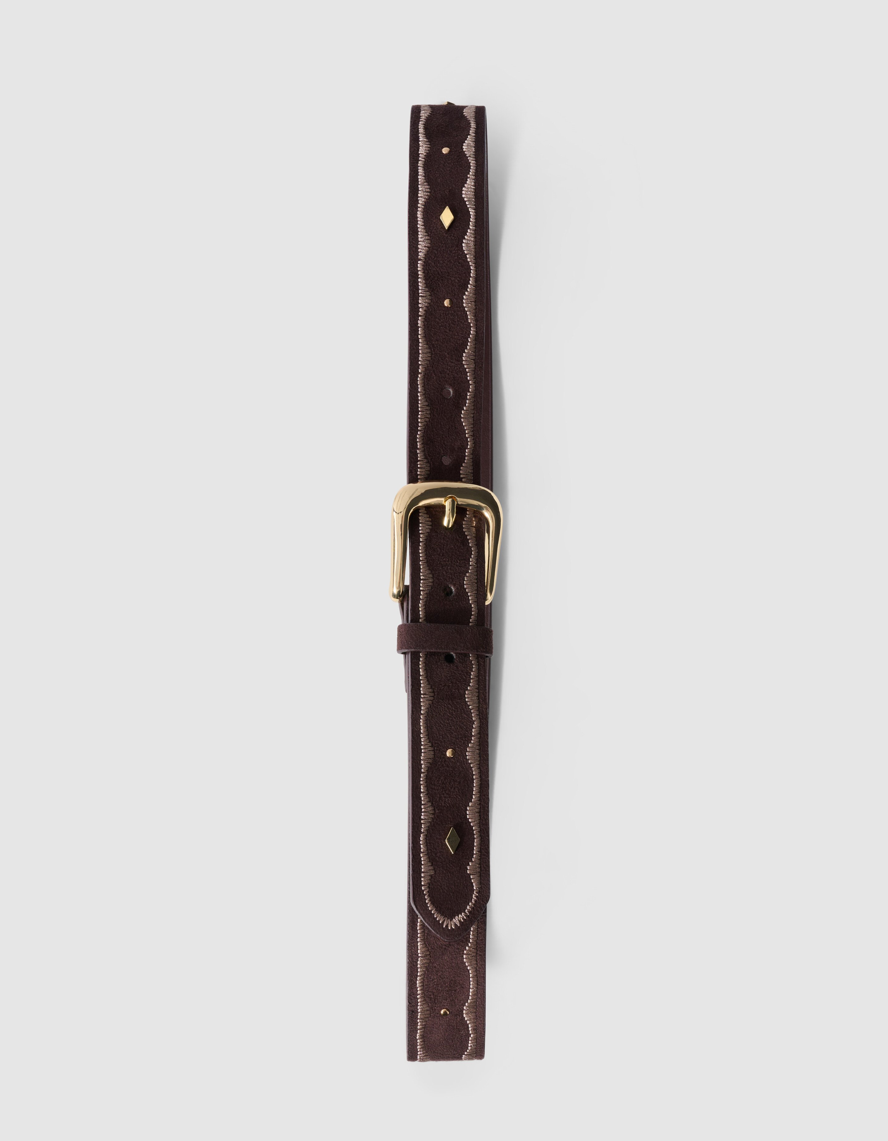 Triangle Western Riem Bruin SHOEBY ACCESSOIRES