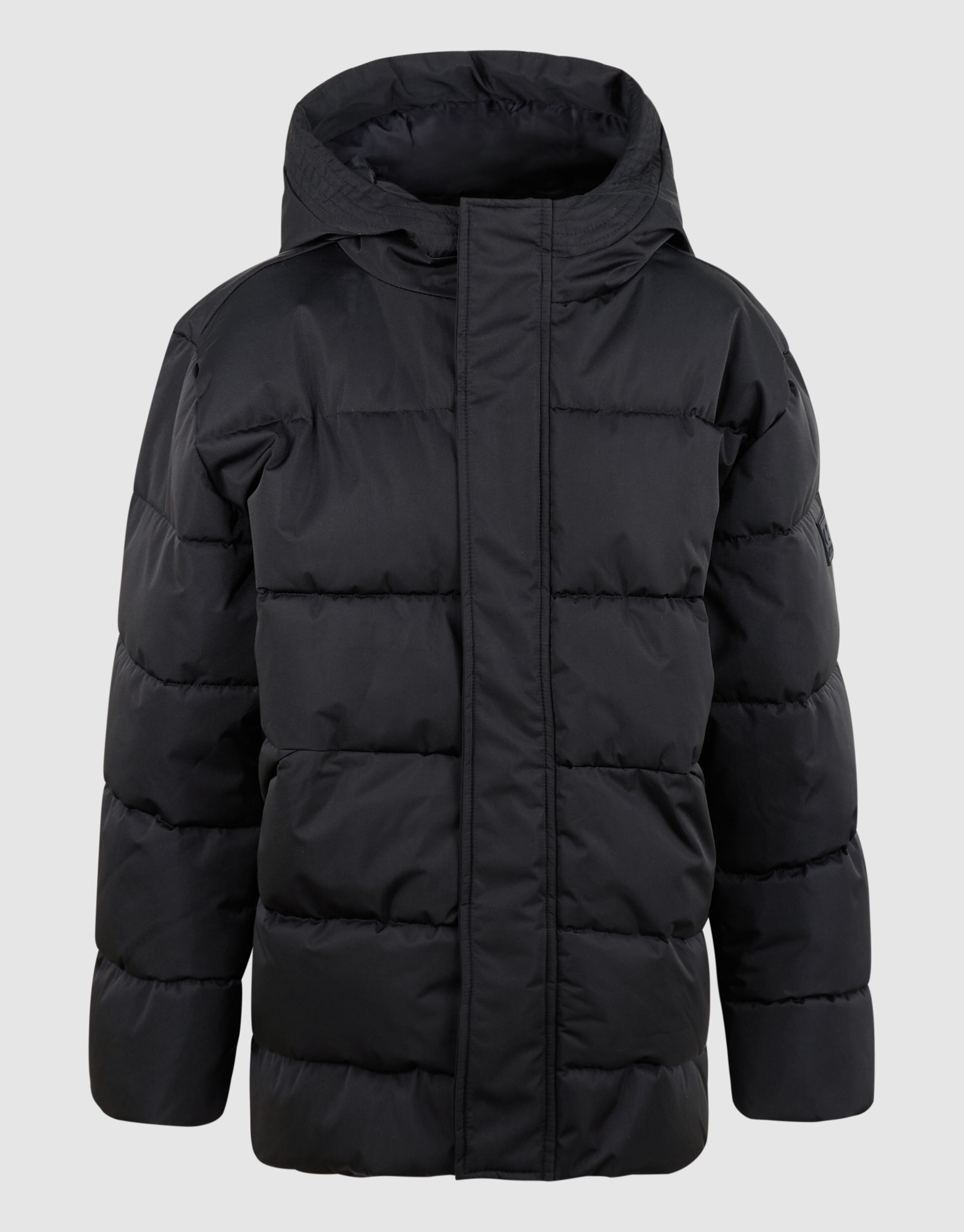 Lange Puffer Jas Zwart SHOEBY BOYS