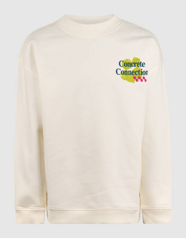 Artwork Sweater Gebroken Wit SHOEBY BOYS