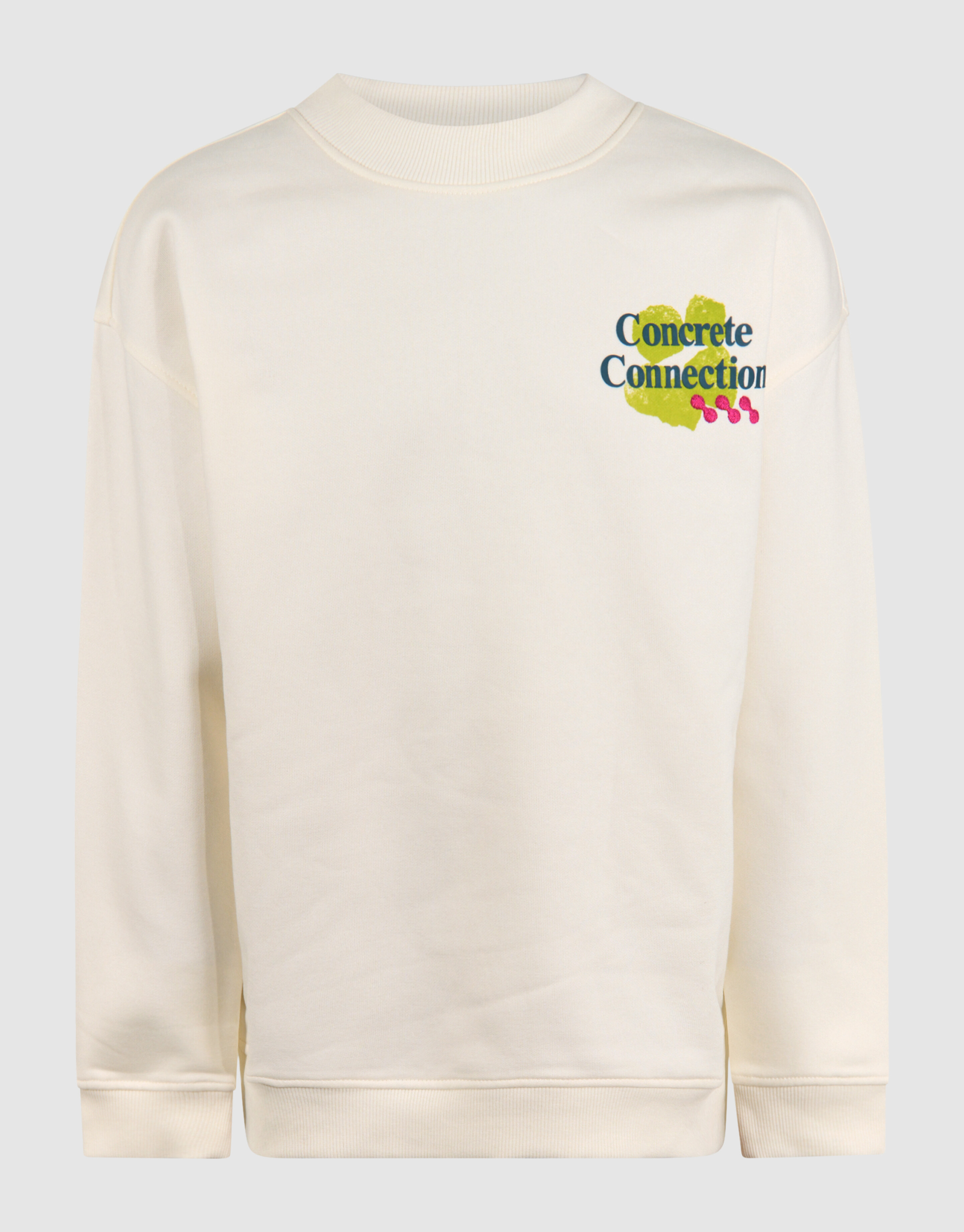Artwork Sweater Gebroken Wit SHOEBY BOYS