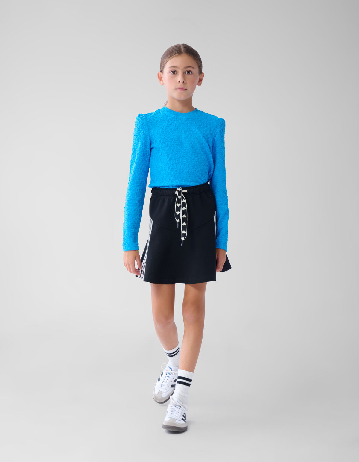 Structuur Top Blauw SHOEBY GIRLS