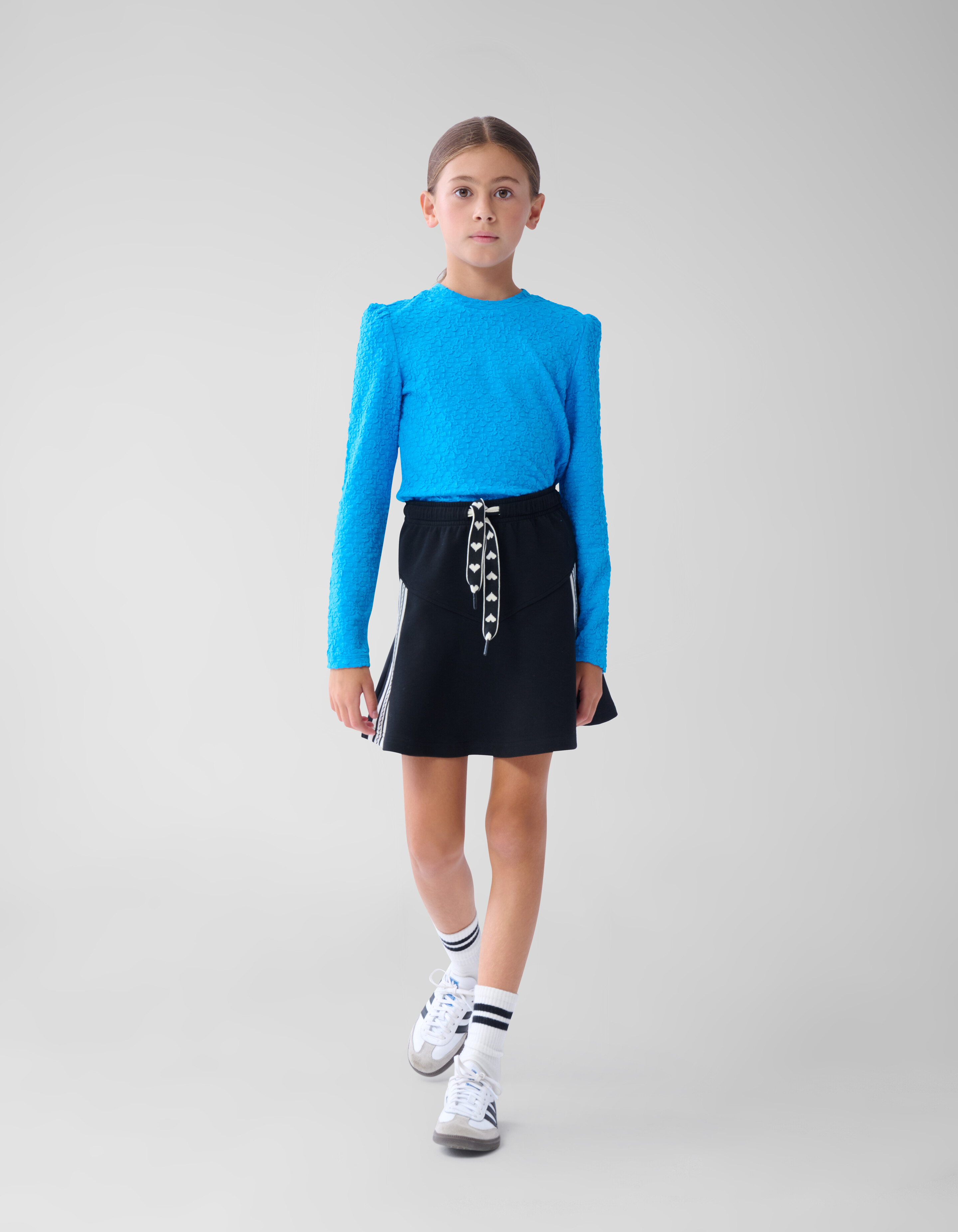 Structuur Top Blauw SHOEBY GIRLS